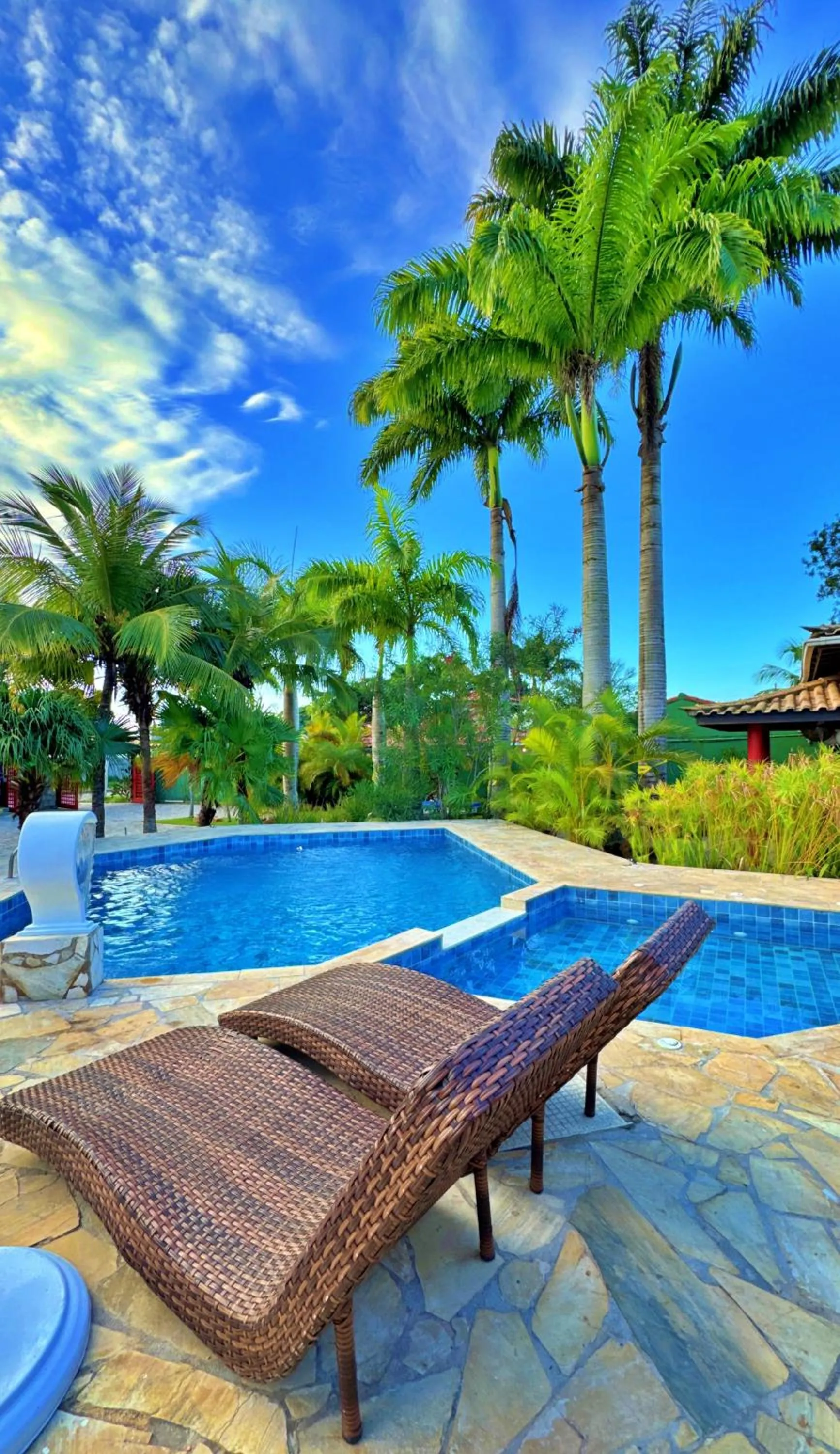 Swimming pool in Villa Baobá Pousada & Spa