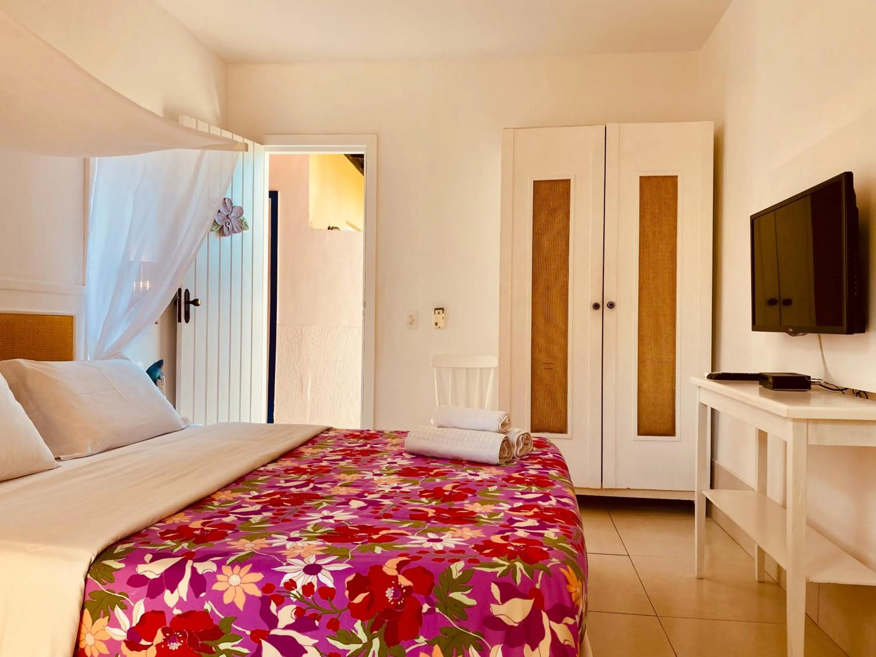 Bed in Villa Baobá Pousada & Spa