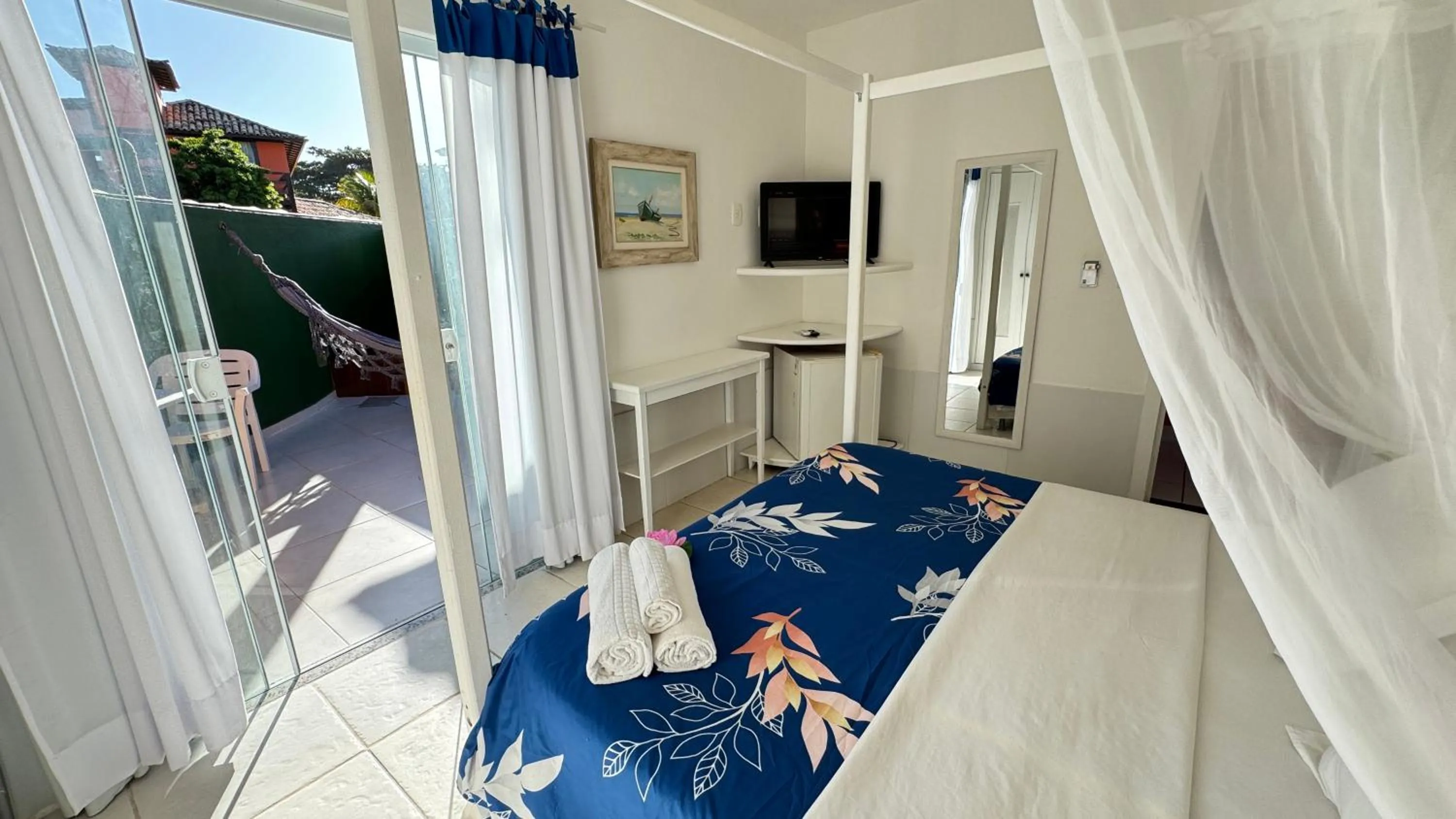 Bed in Villa Baobá Pousada & Spa