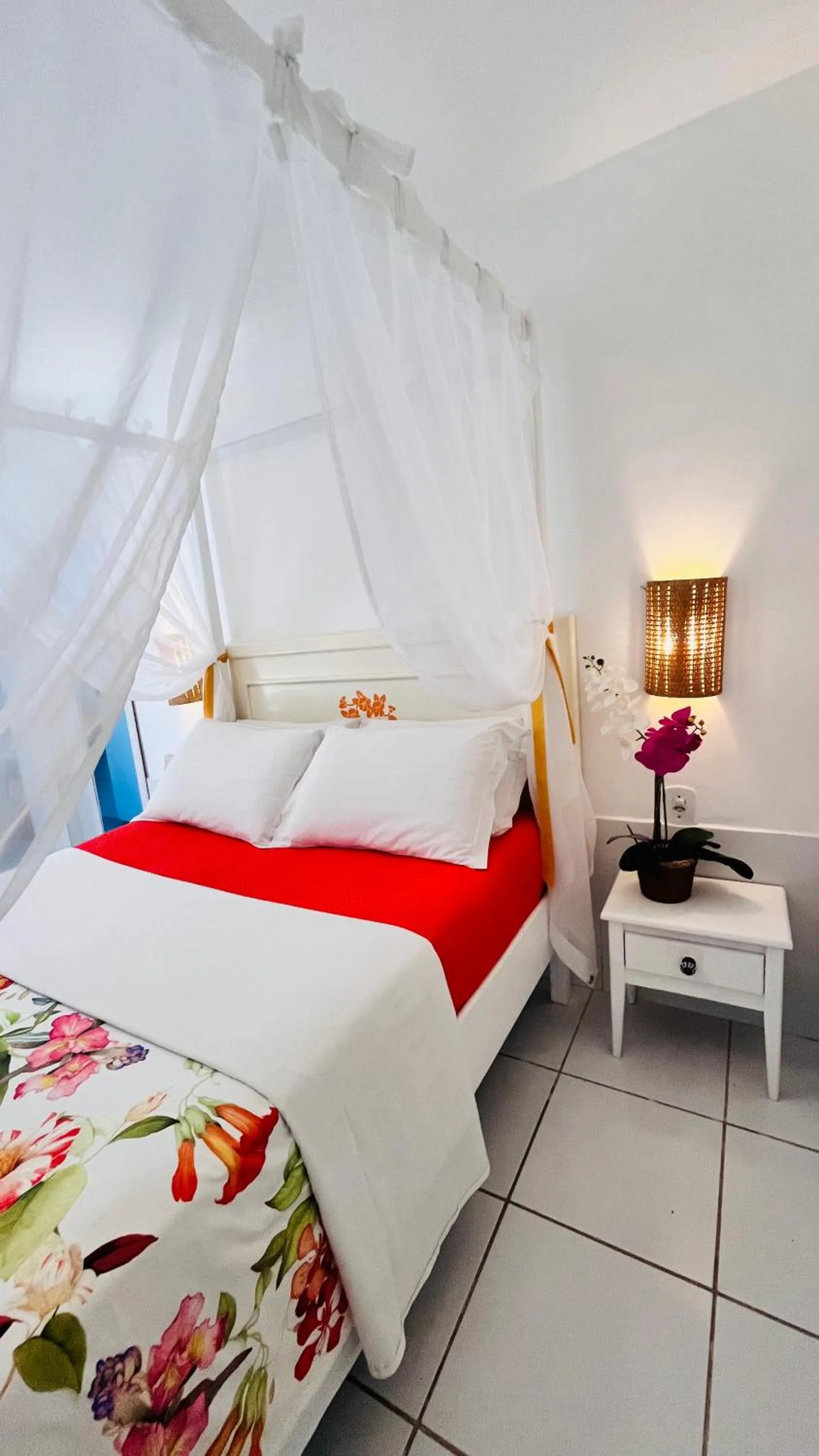 Bed in Villa Baobá Pousada & Spa