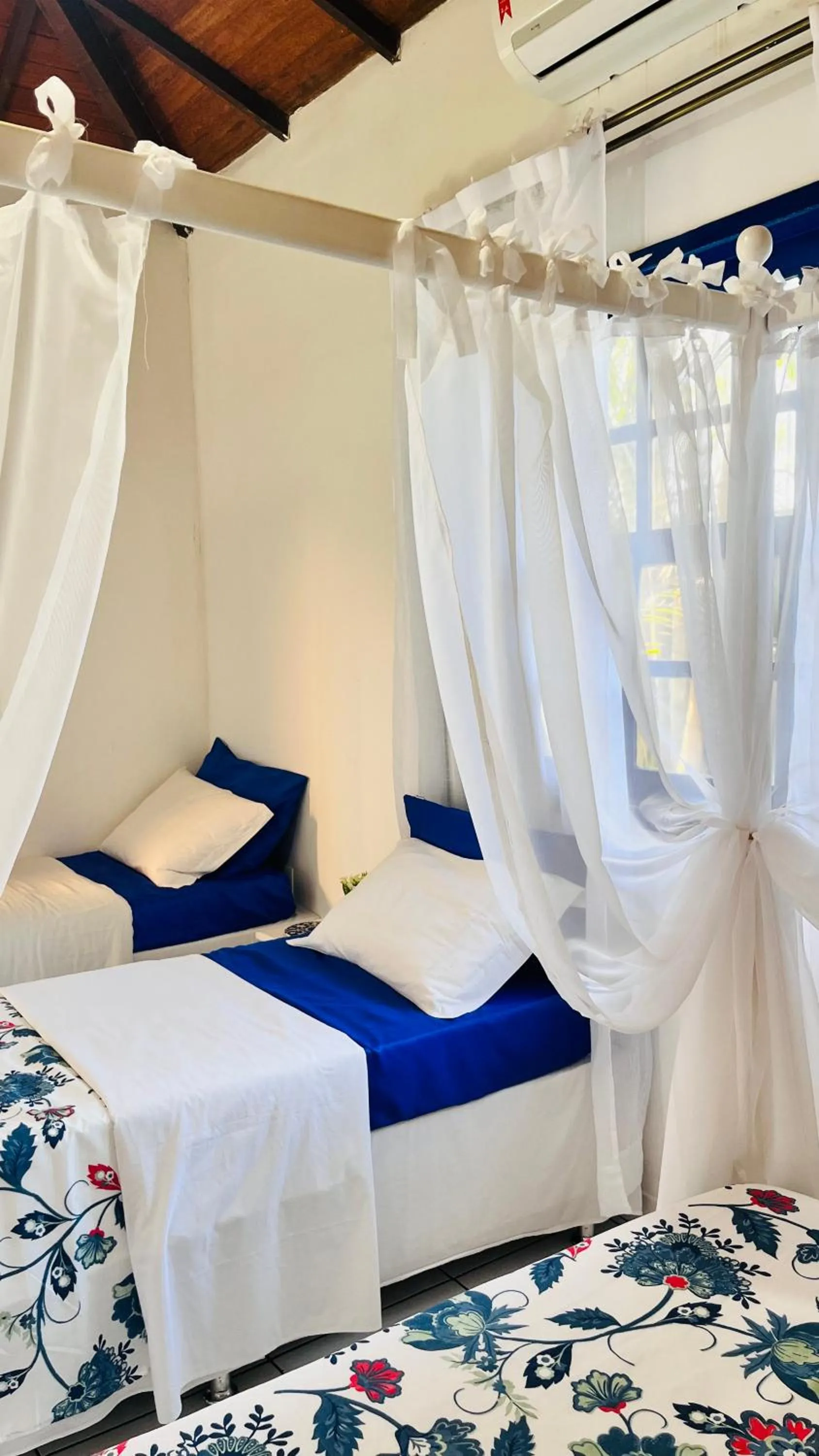 Bed in Villa Baobá Pousada & Spa