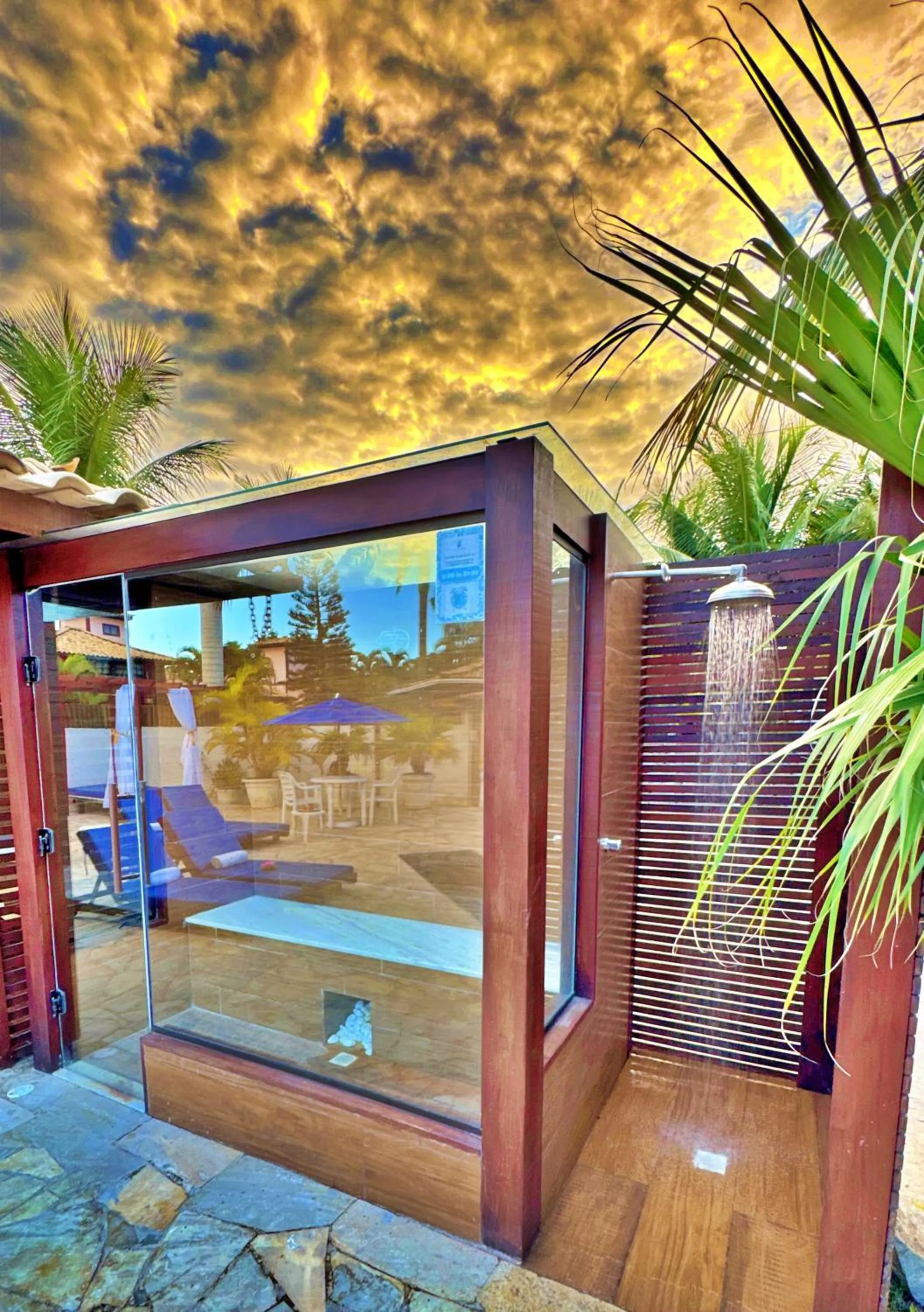 Sauna in Villa Baobá Pousada & Spa