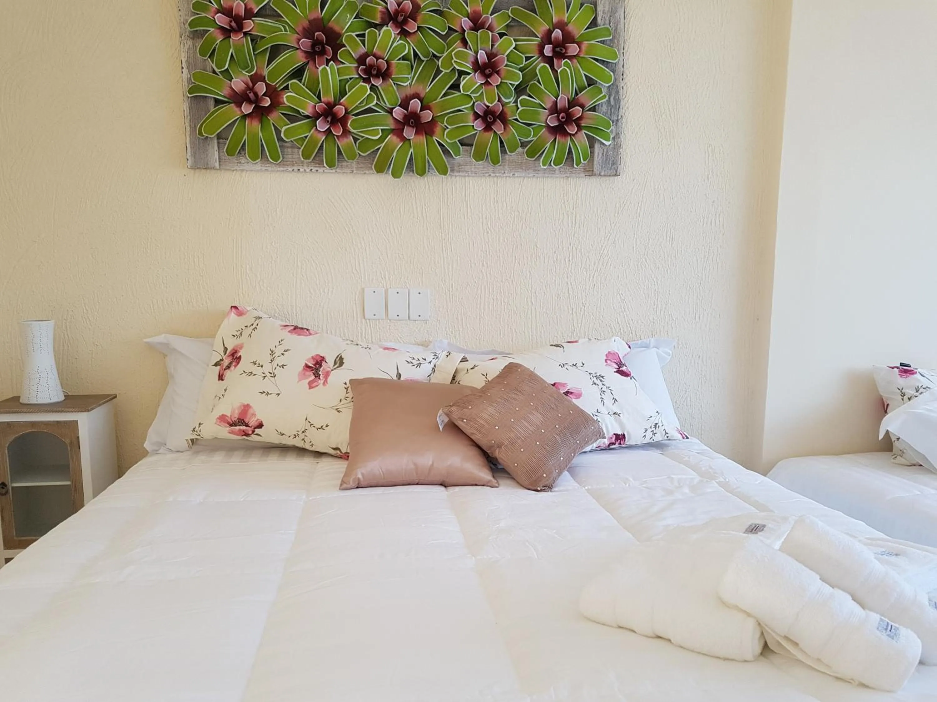 Decorative detail, Bed in Pousada Costa do Sapê