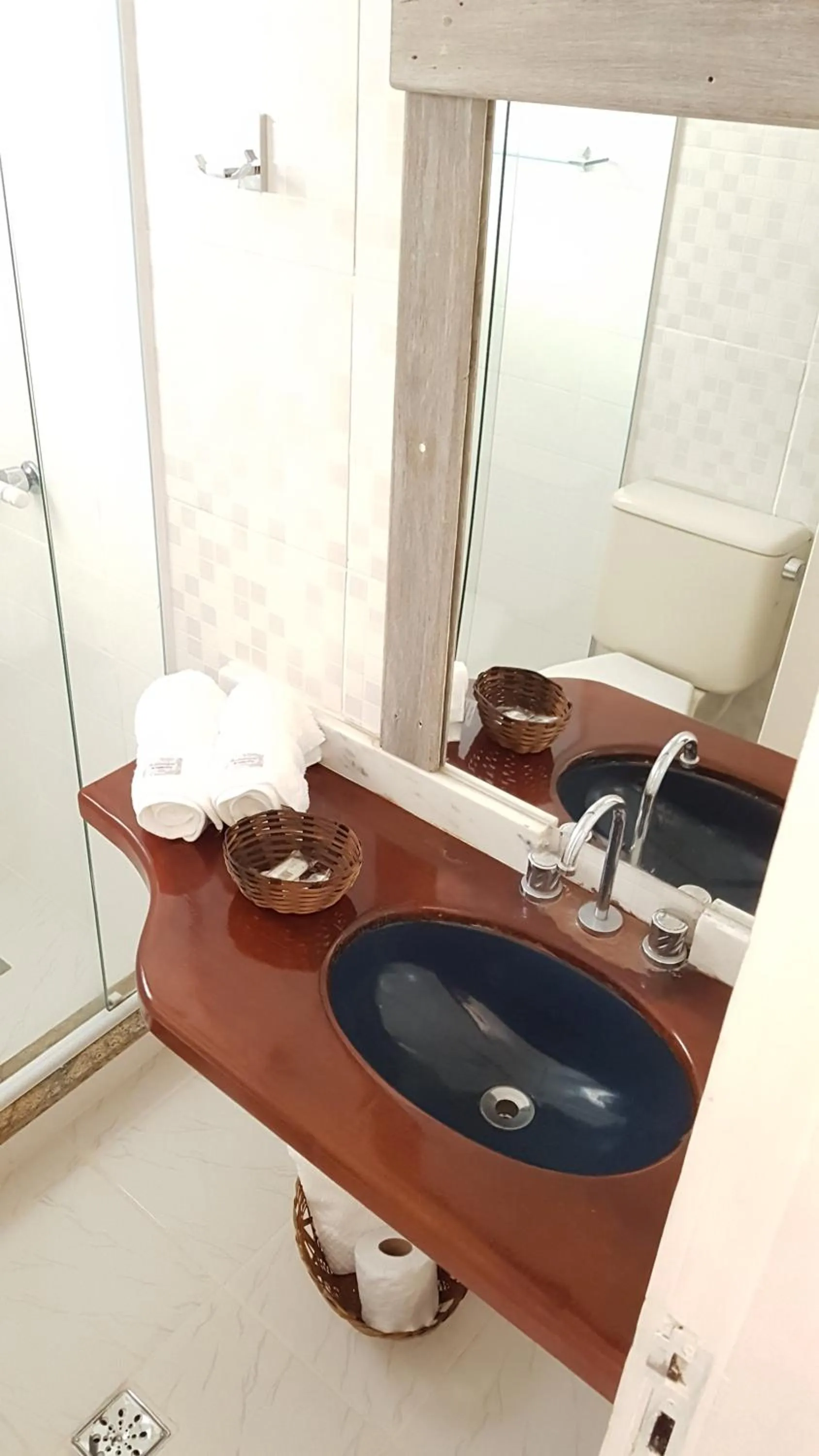 Bathroom in Pousada Costa do Sapê