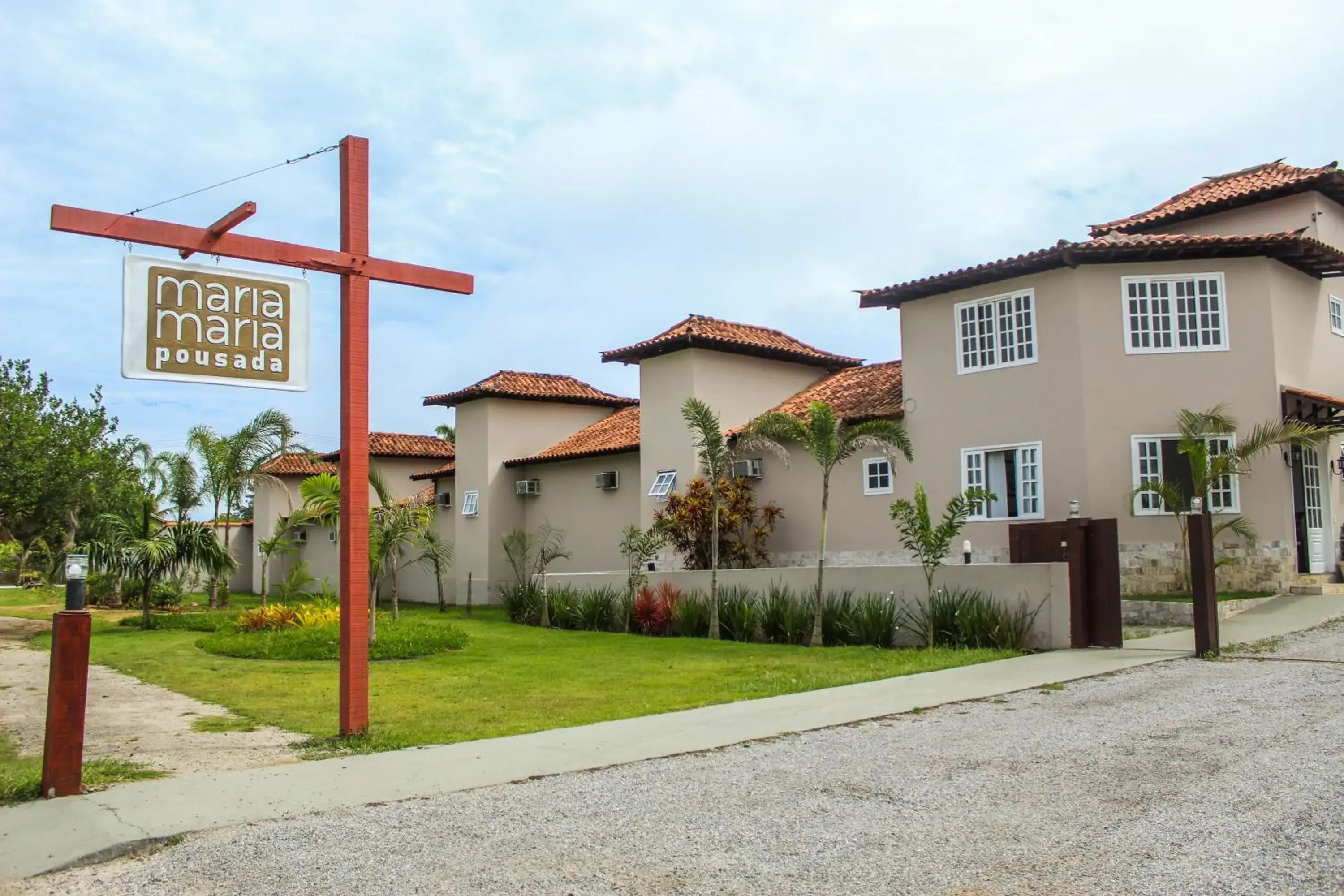 Property building in Pousada Maria Maria Búzios Property building in Pousada Maria Maria Búzios