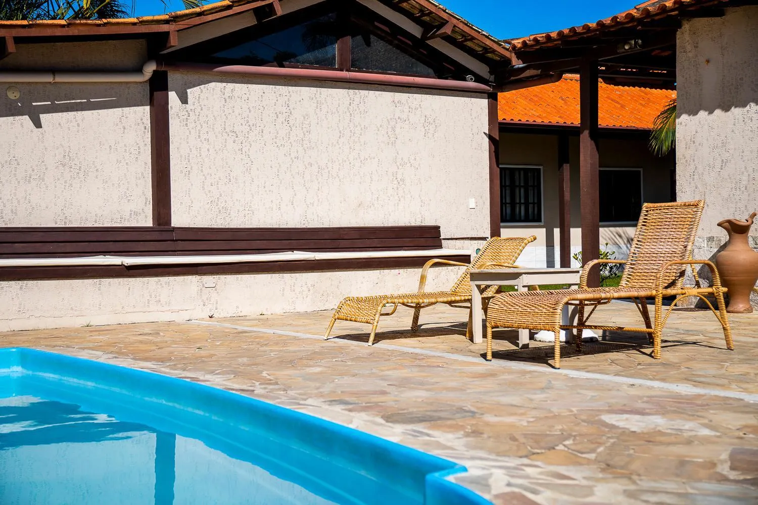 Swimming pool in Pousada Maria Maria Búzios