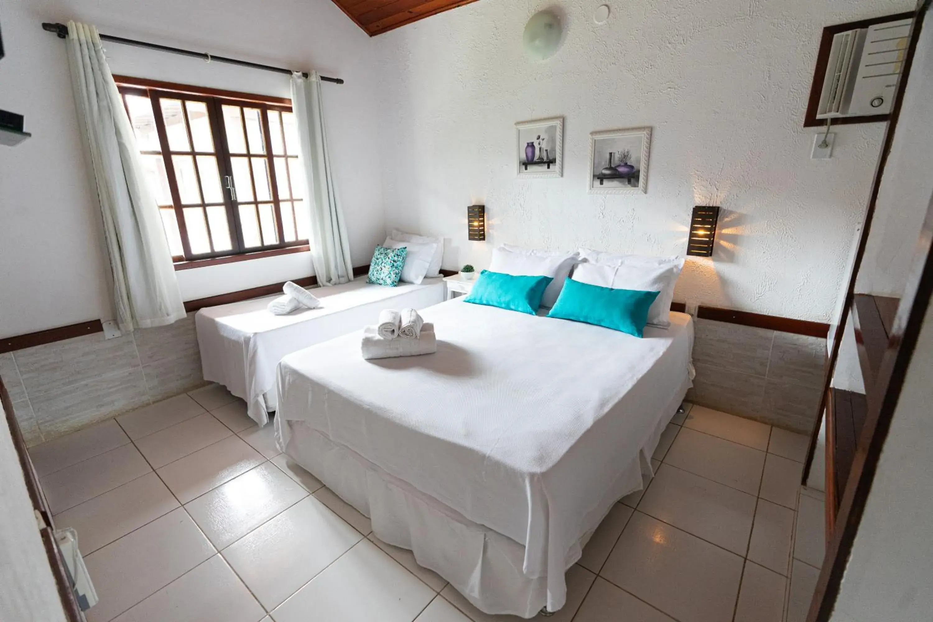 Bed in Pousada Maria Maria Búzios Bed in Pousada Maria Maria Búzios