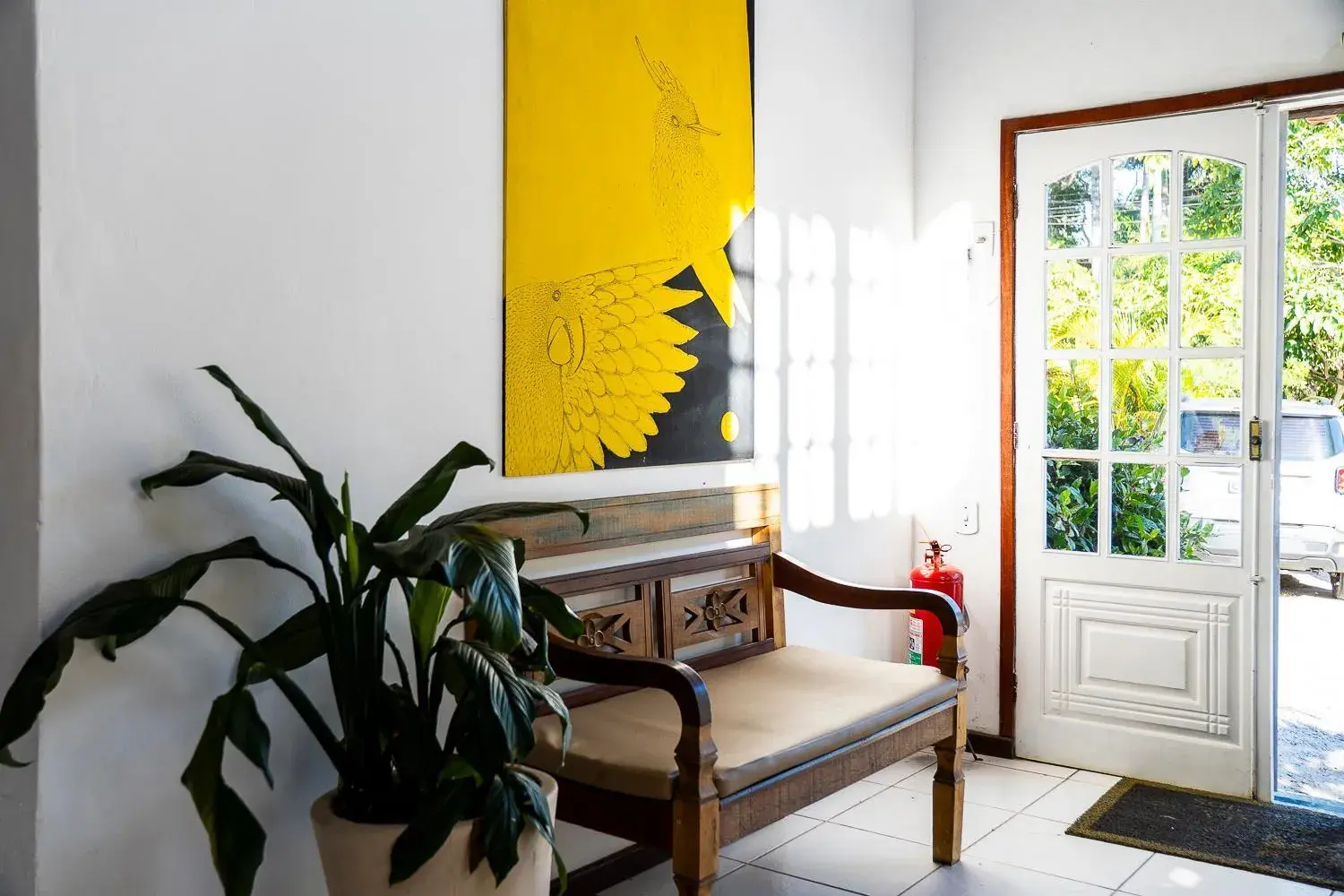 Lobby or reception in Pousada Maria Maria Búzios Lobby or reception in Pousada Maria Maria Búzios