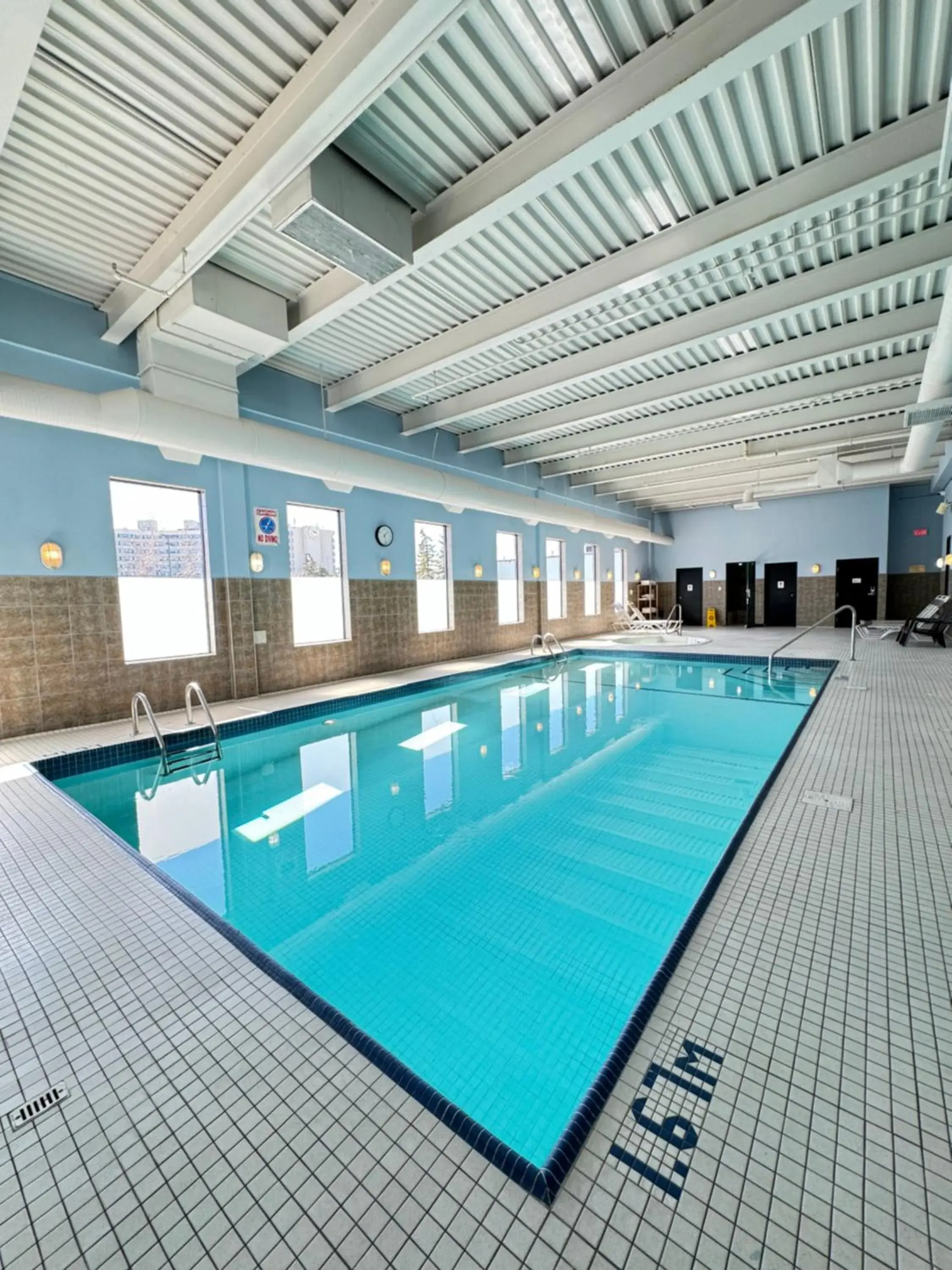 Pool view in Divya Sutra Plaza and Conference Centre Calgary Airport Pool view in Divya Sutra Plaza and Conference Centre Calgary Airport