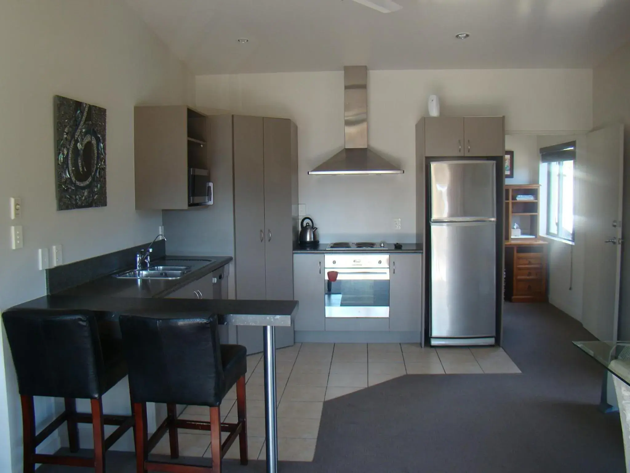 Kitchen or kitchenette in Harbour View Motel Kitchen or kitchenette in Harbour View Motel