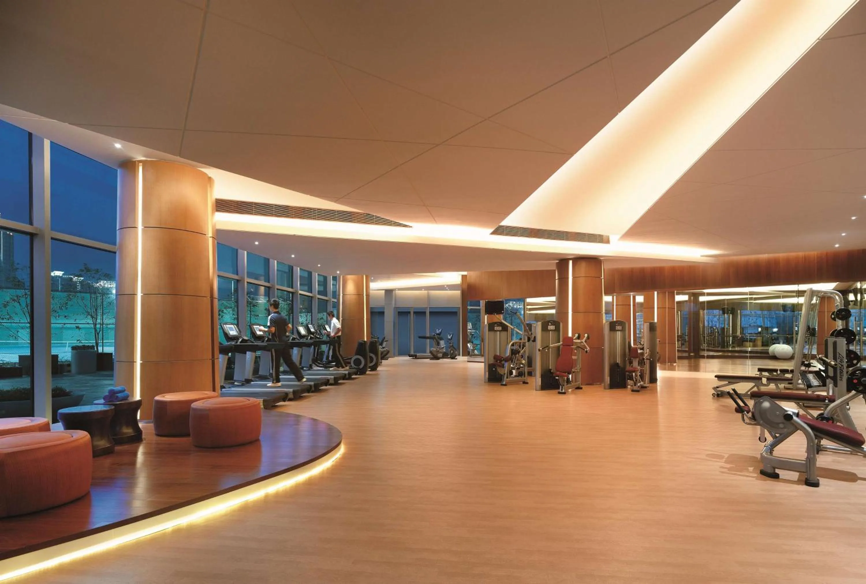 Fitness centre/facilities in Shangri-La Ningbo - The Three Rivers Intersection