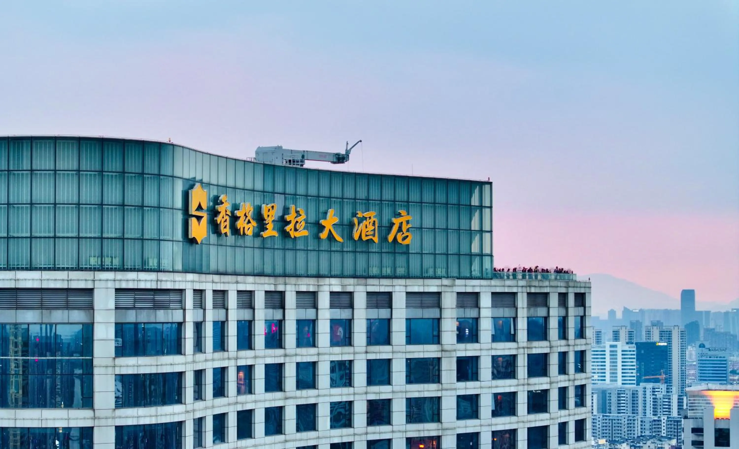 Property building in Shangri-La Ningbo - The Three Rivers Intersection
