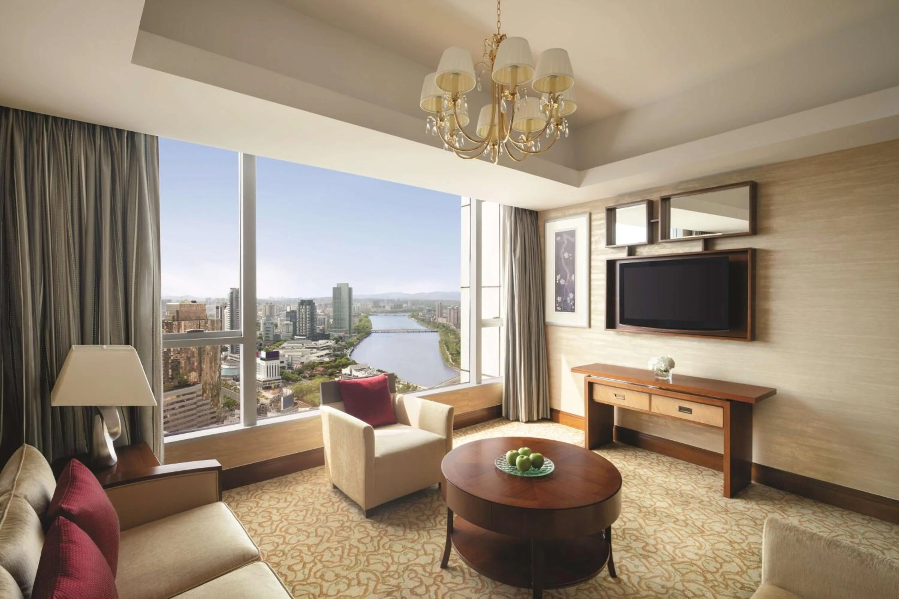 Living room in Shangri-La Ningbo - The Three Rivers Intersection