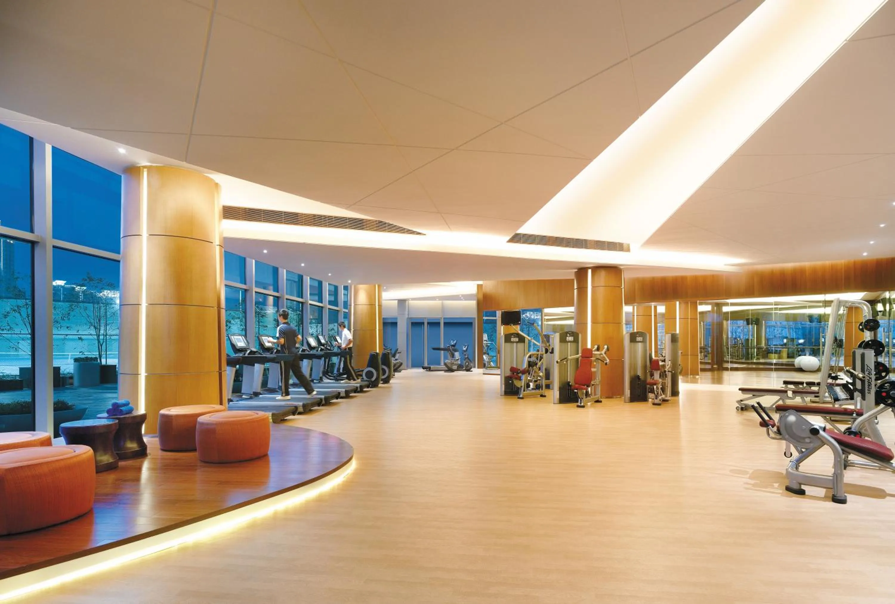Fitness centre/facilities in Shangri-La Ningbo - The Three Rivers Intersection