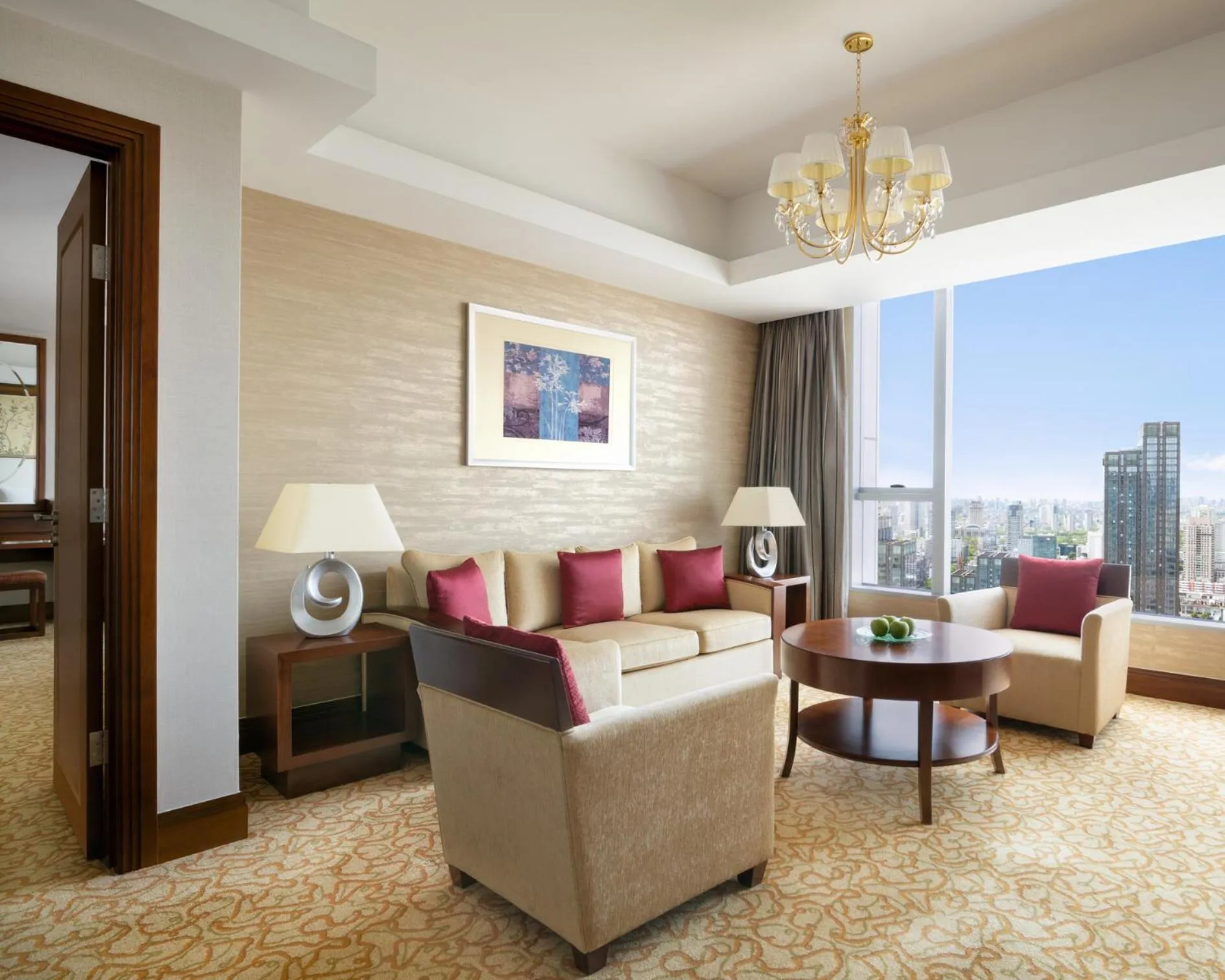 Living room in Shangri-La Ningbo - The Three Rivers Intersection