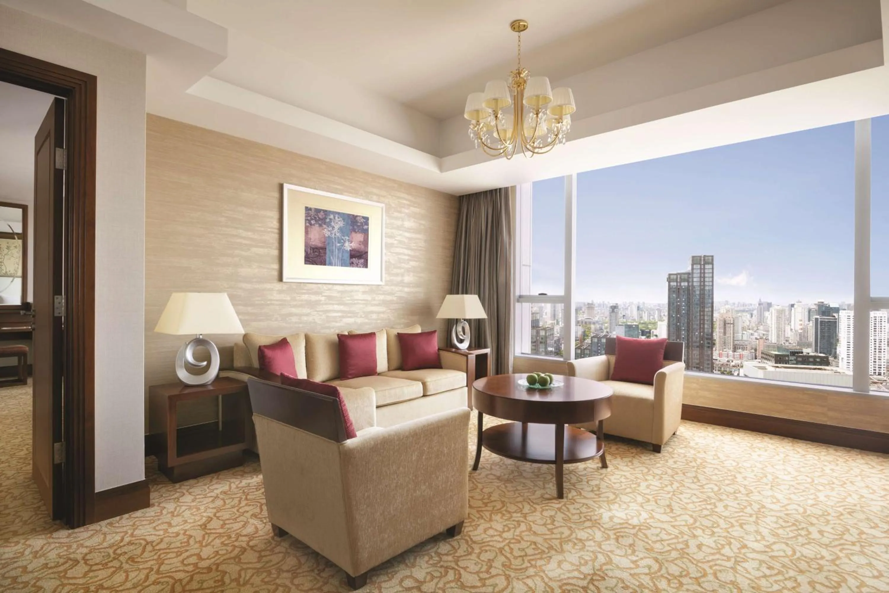 Living room in Shangri-La Ningbo - The Three Rivers Intersection