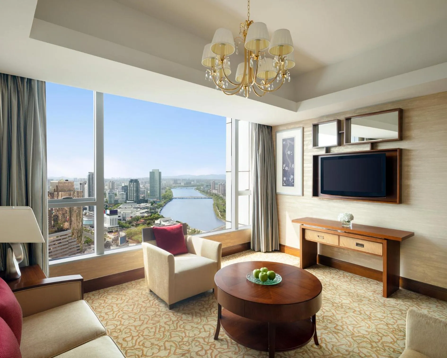 Living room in Shangri-La Ningbo - The Three Rivers Intersection