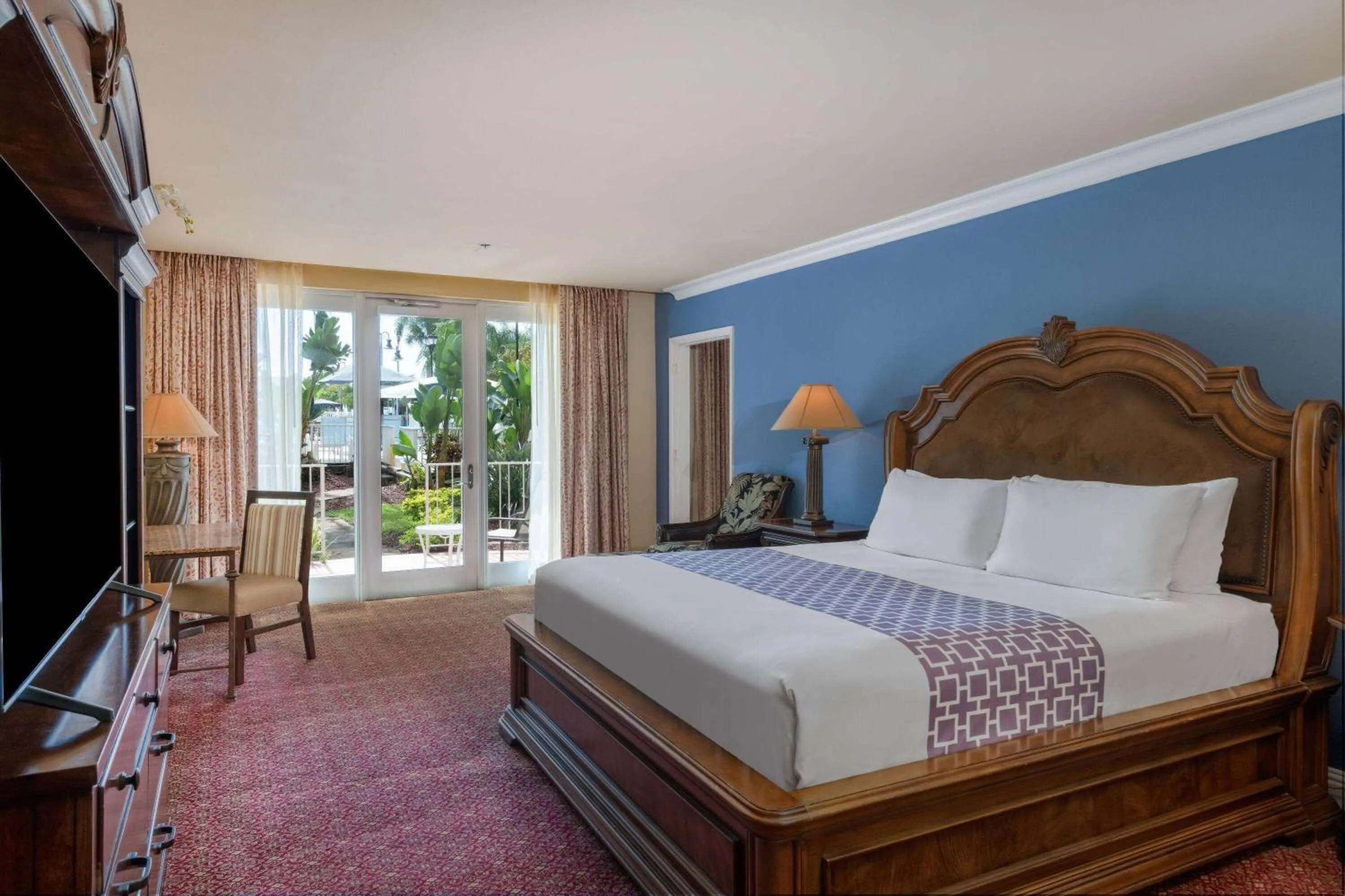 Bed in Safety Harbor Resort & Spa Trademark Collection by Wyndham