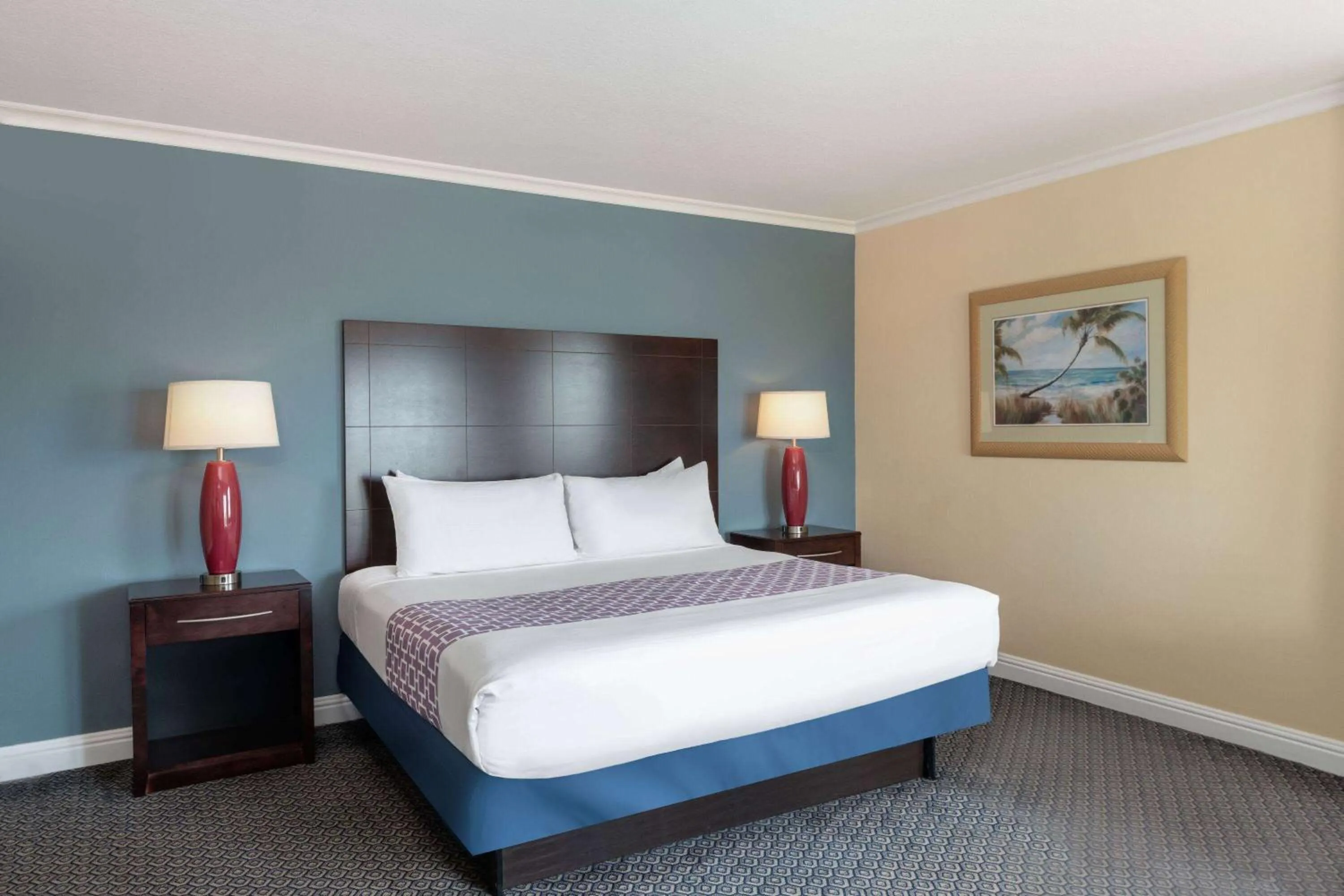 Bed in Safety Harbor Resort & Spa Trademark Collection by Wyndham