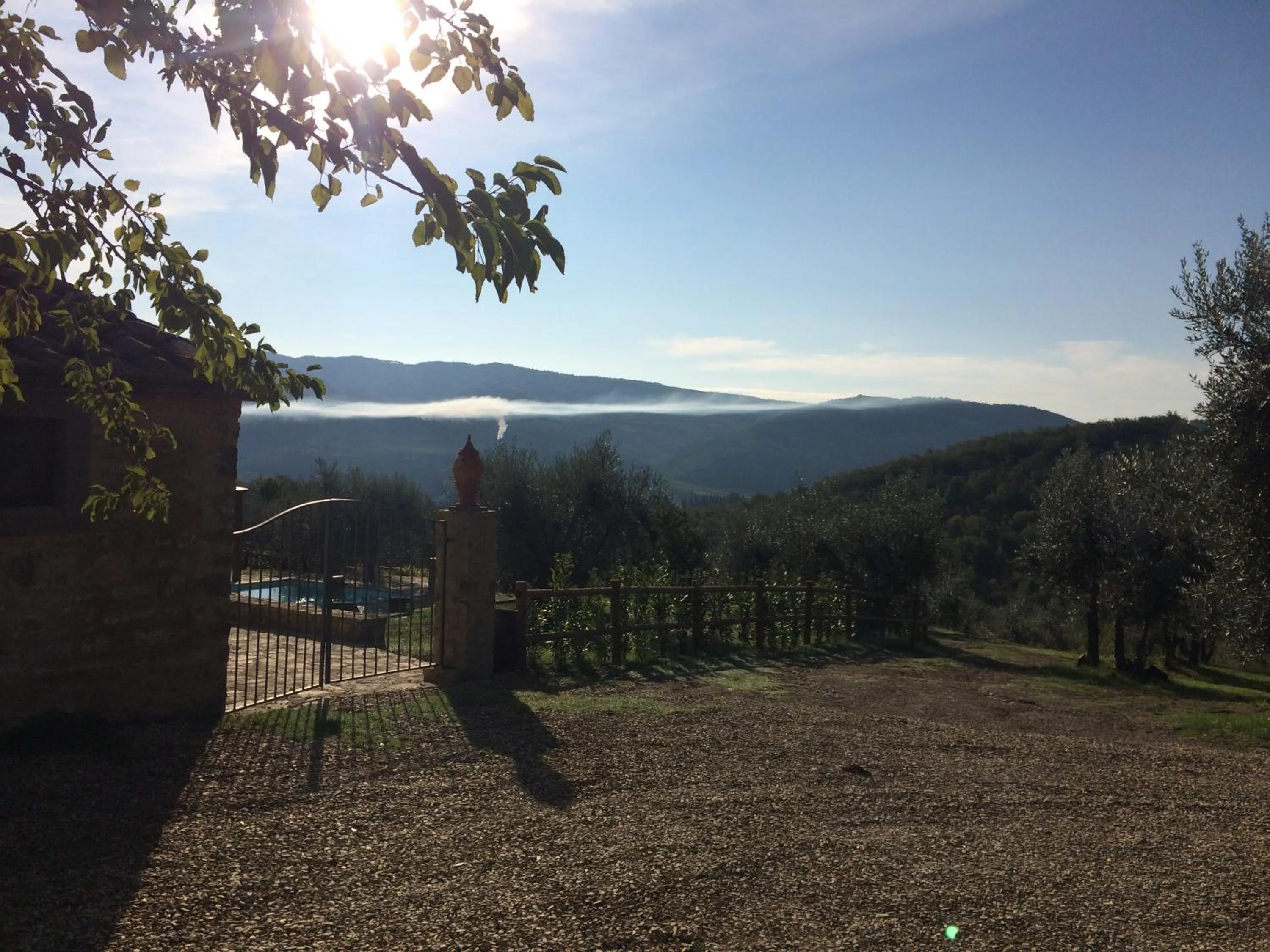 Property building in La Rimbecca Greve in Chianti