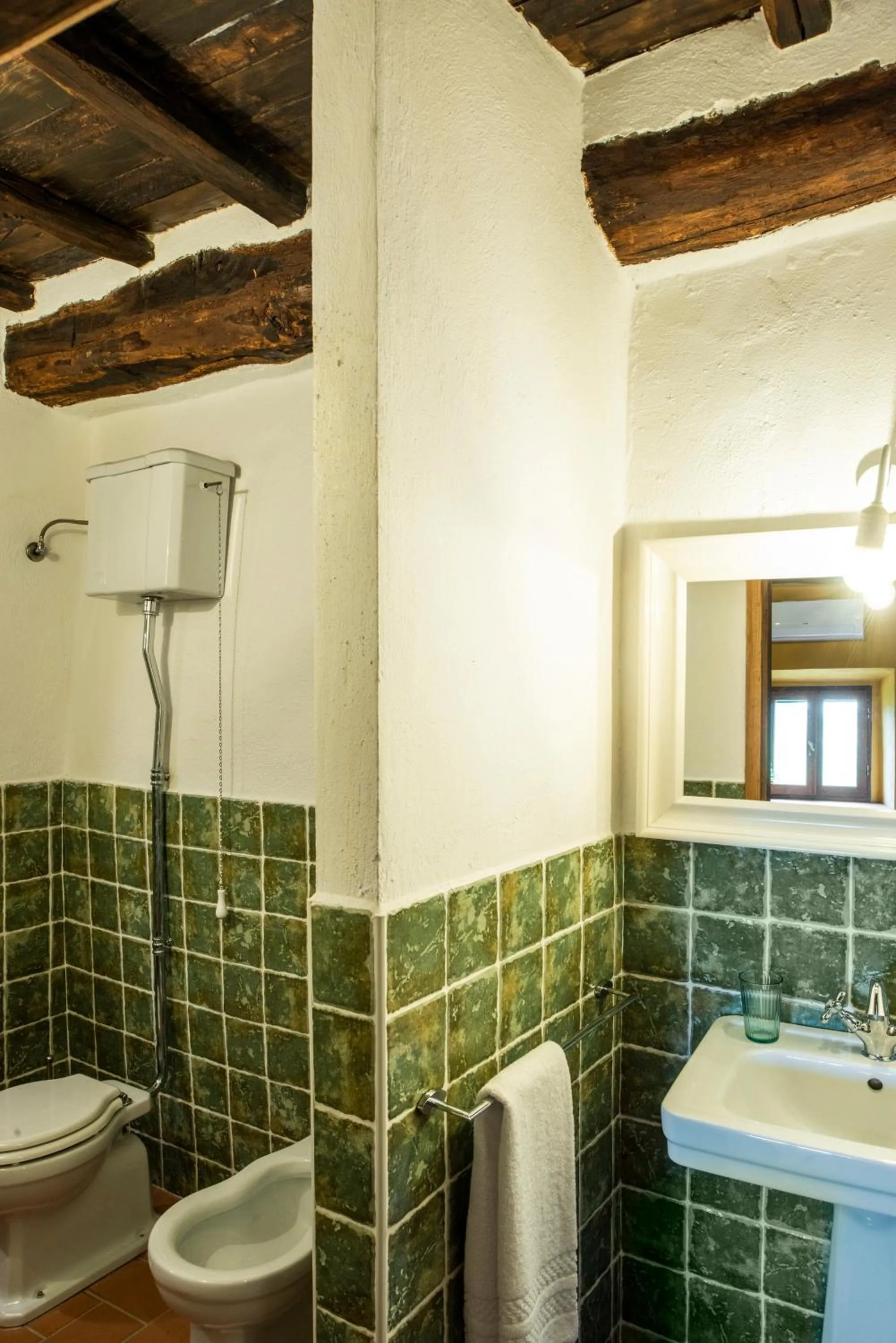 Bathroom in La Rimbecca Greve in Chianti