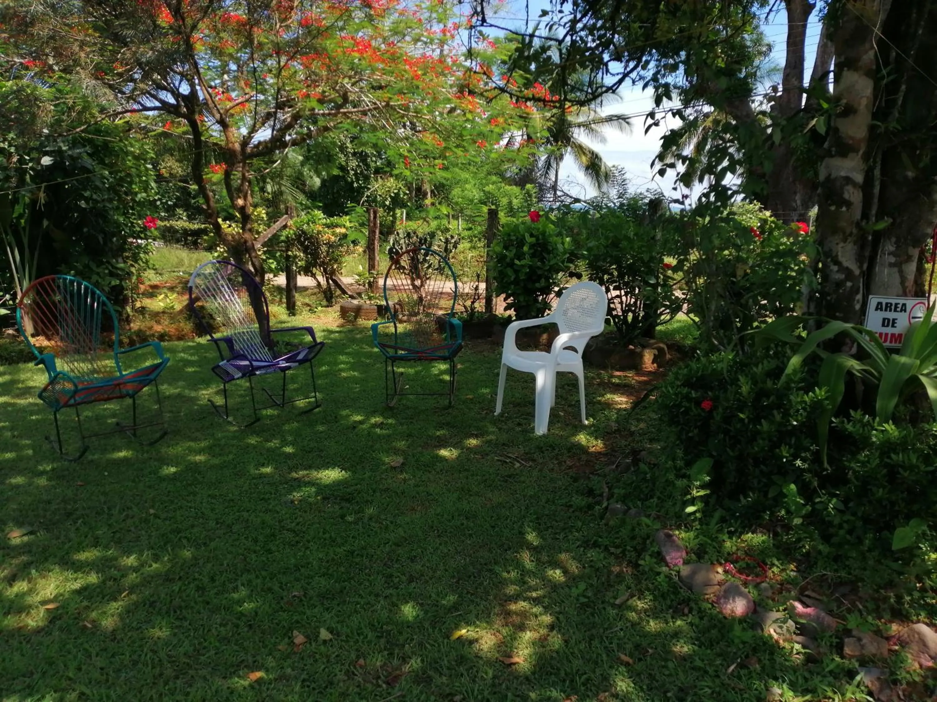 Garden view in Hotel Casa Gitana Corcovado Tour operador
