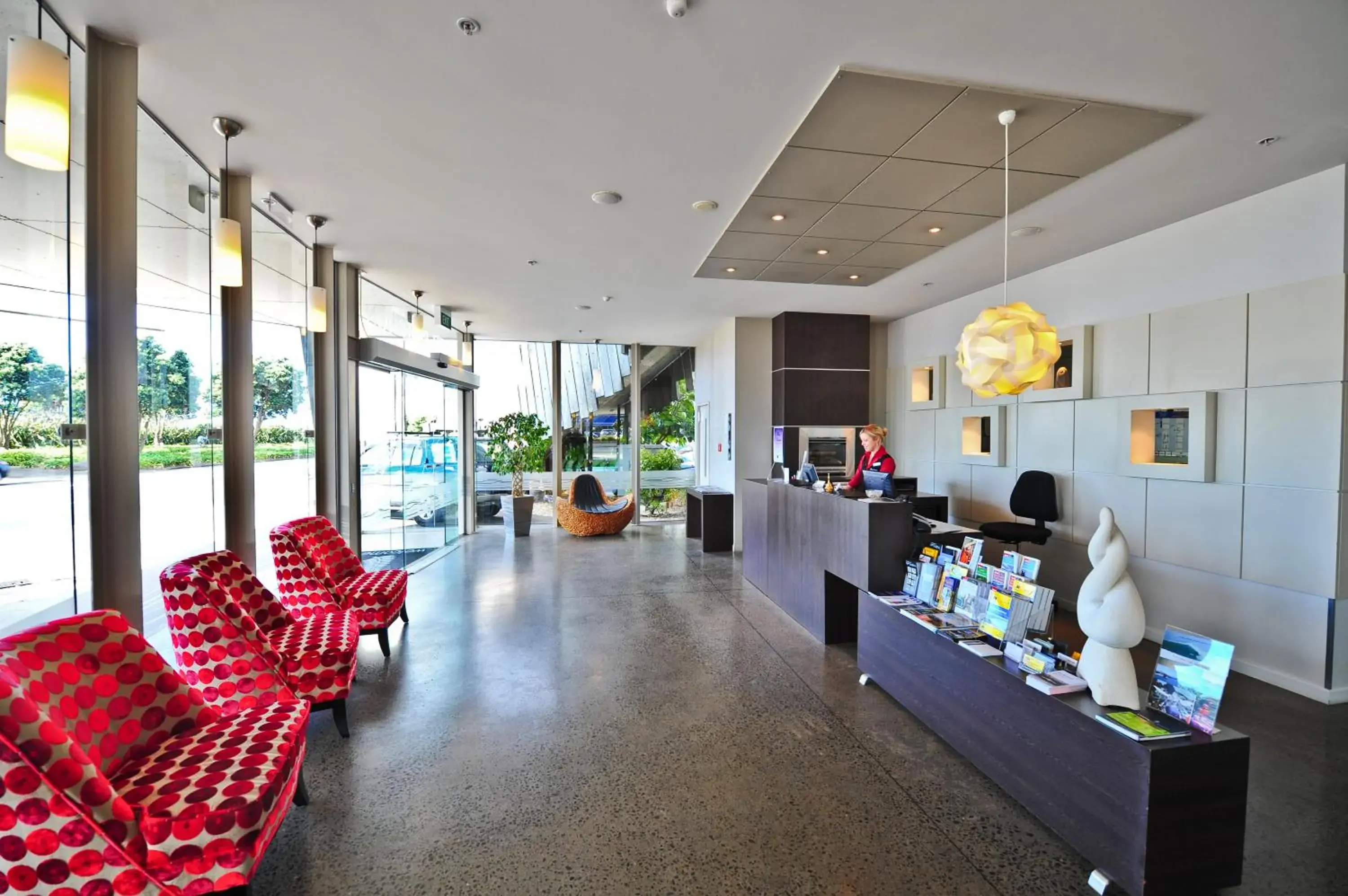 Lobby or reception in Millennium Hotel New Plymouth, Waterfront Lobby or reception in Millennium Hotel New Plymouth, Waterfront