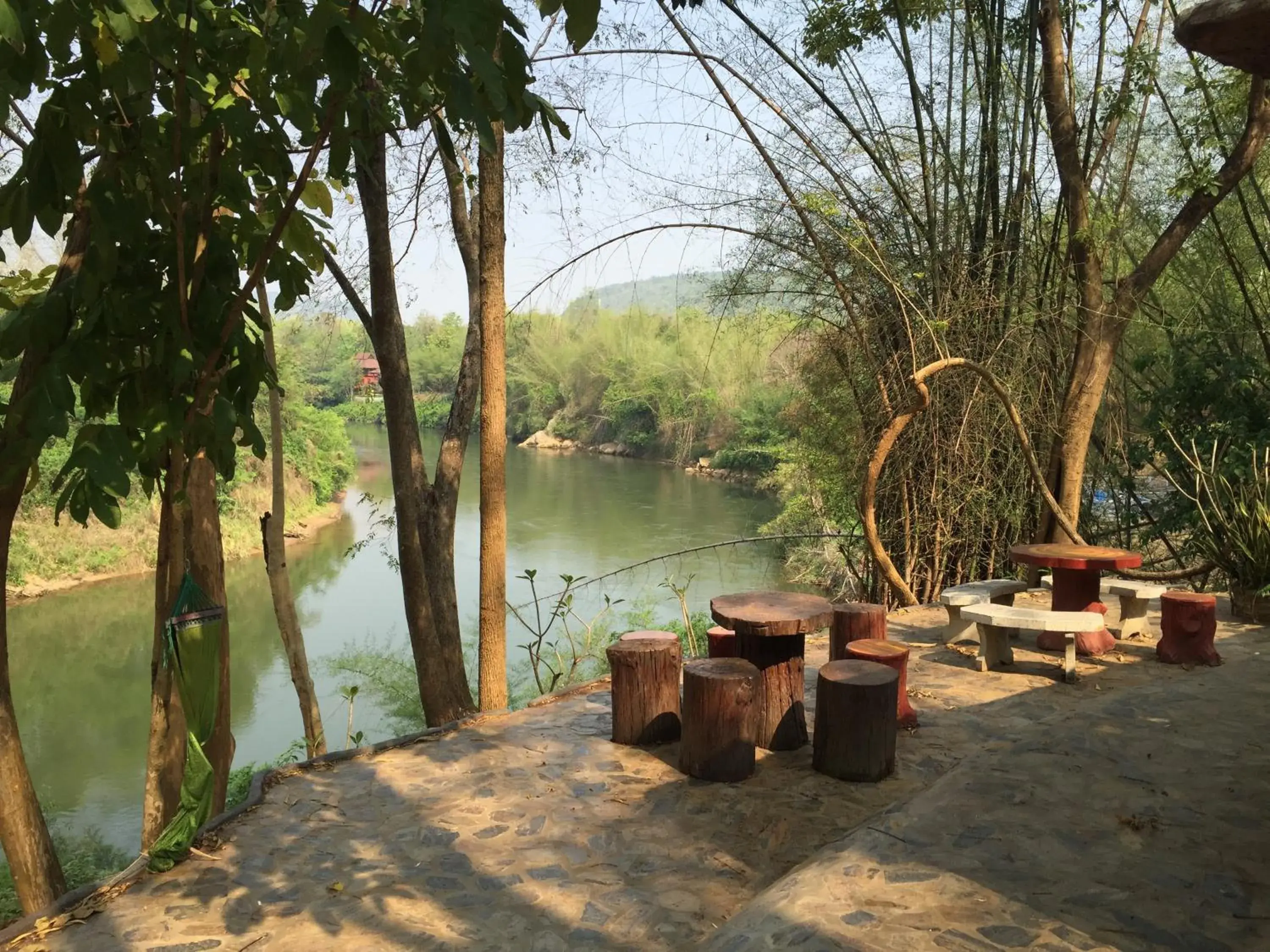 River view in Saiyok River House River view in Saiyok River House