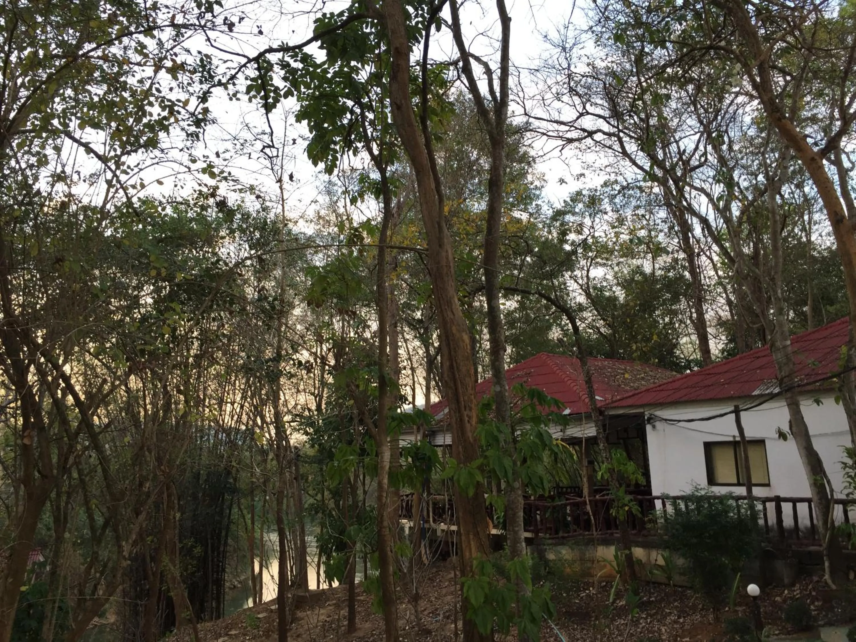 Natural landscape in Saiyok River House