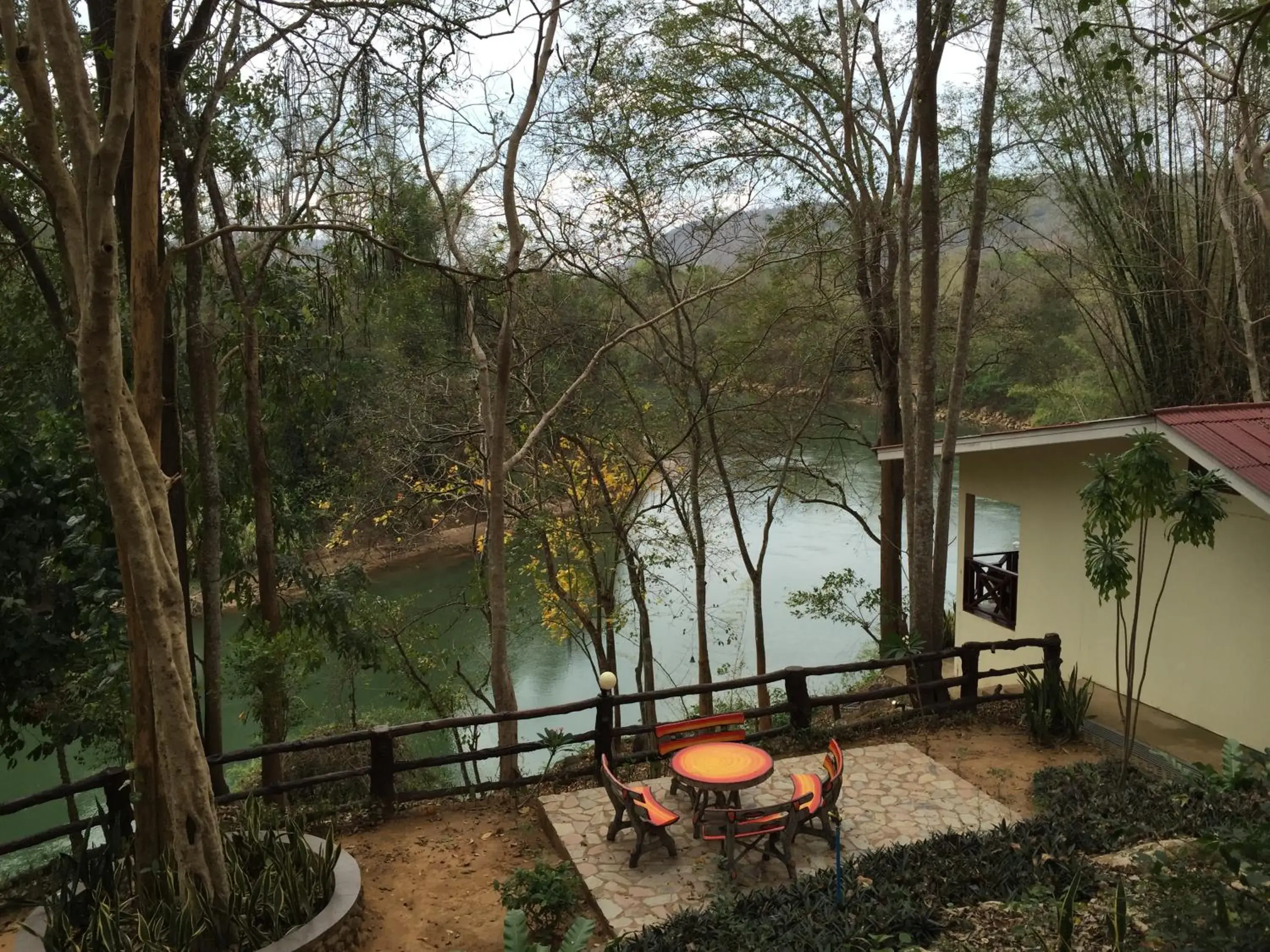 Bird's eye view in Saiyok River House Bird's eye view in Saiyok River House