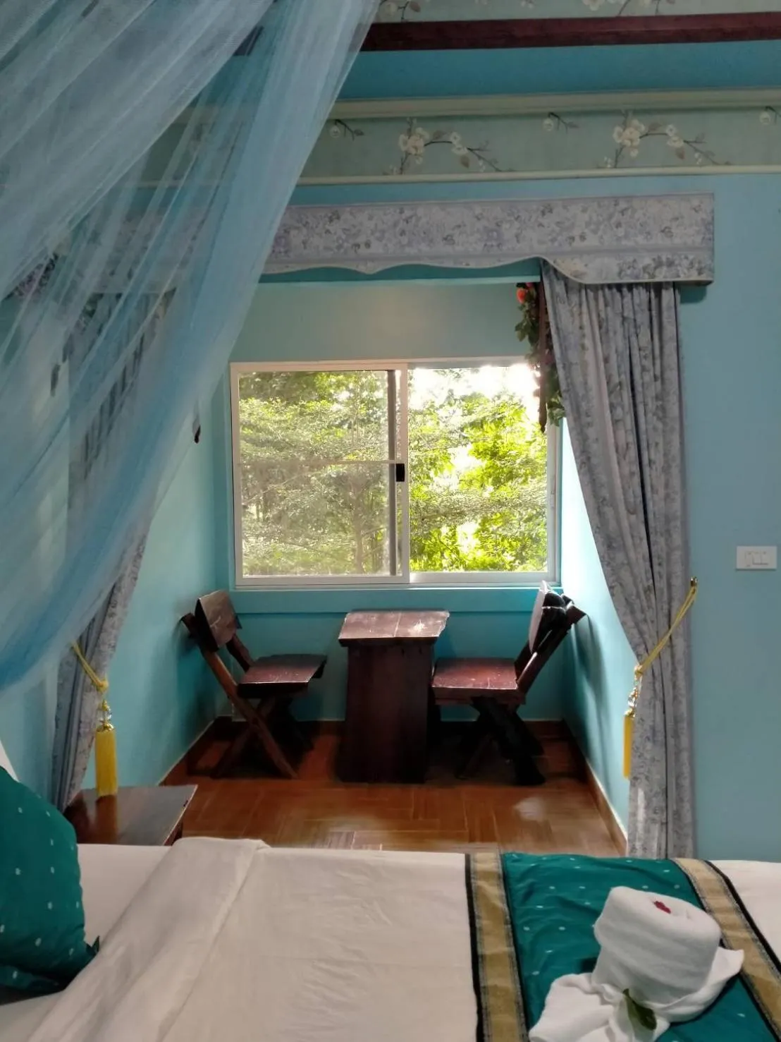 Bed in Saiyok River House