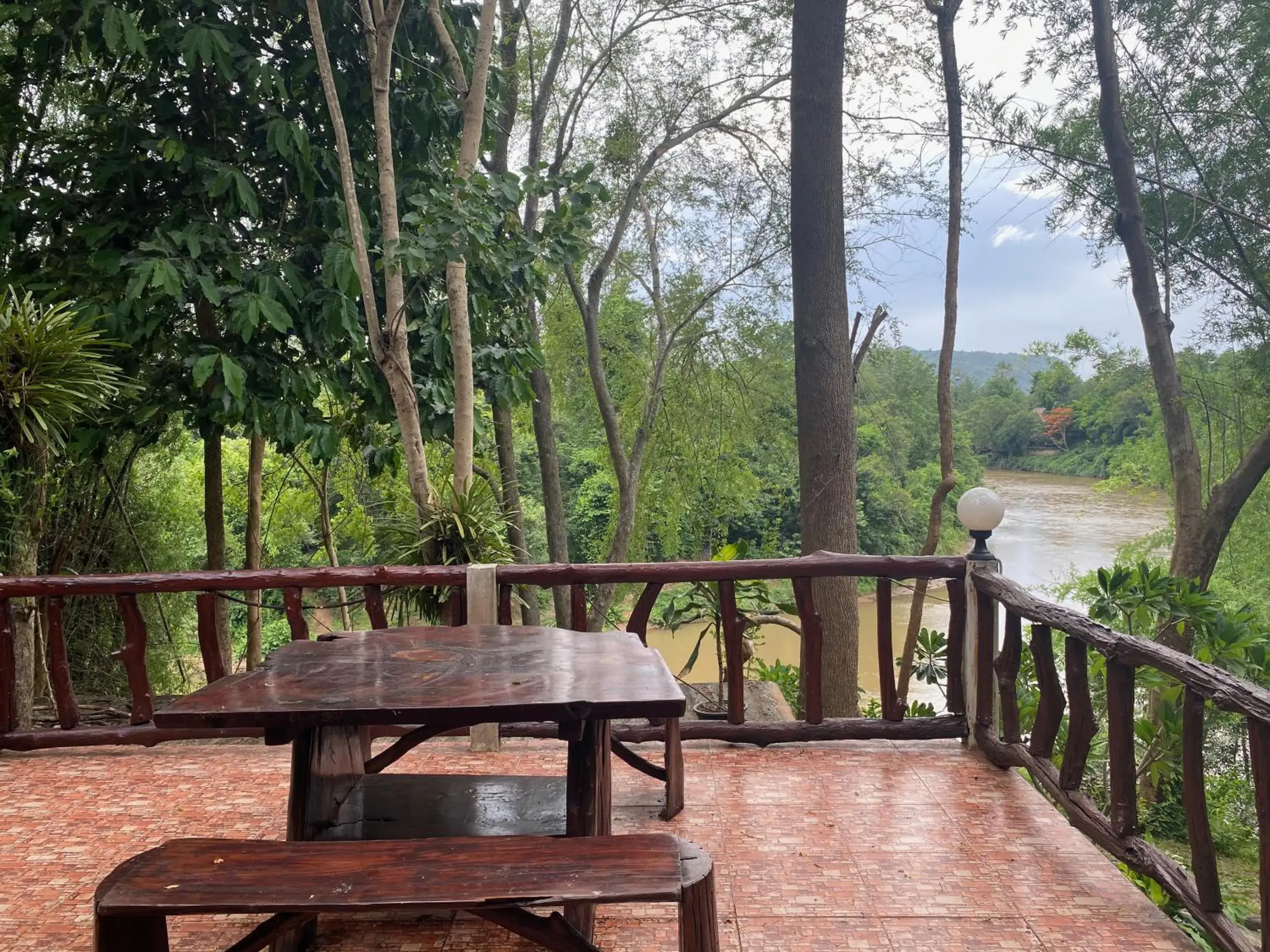 River view in Saiyok River House River view in Saiyok River House