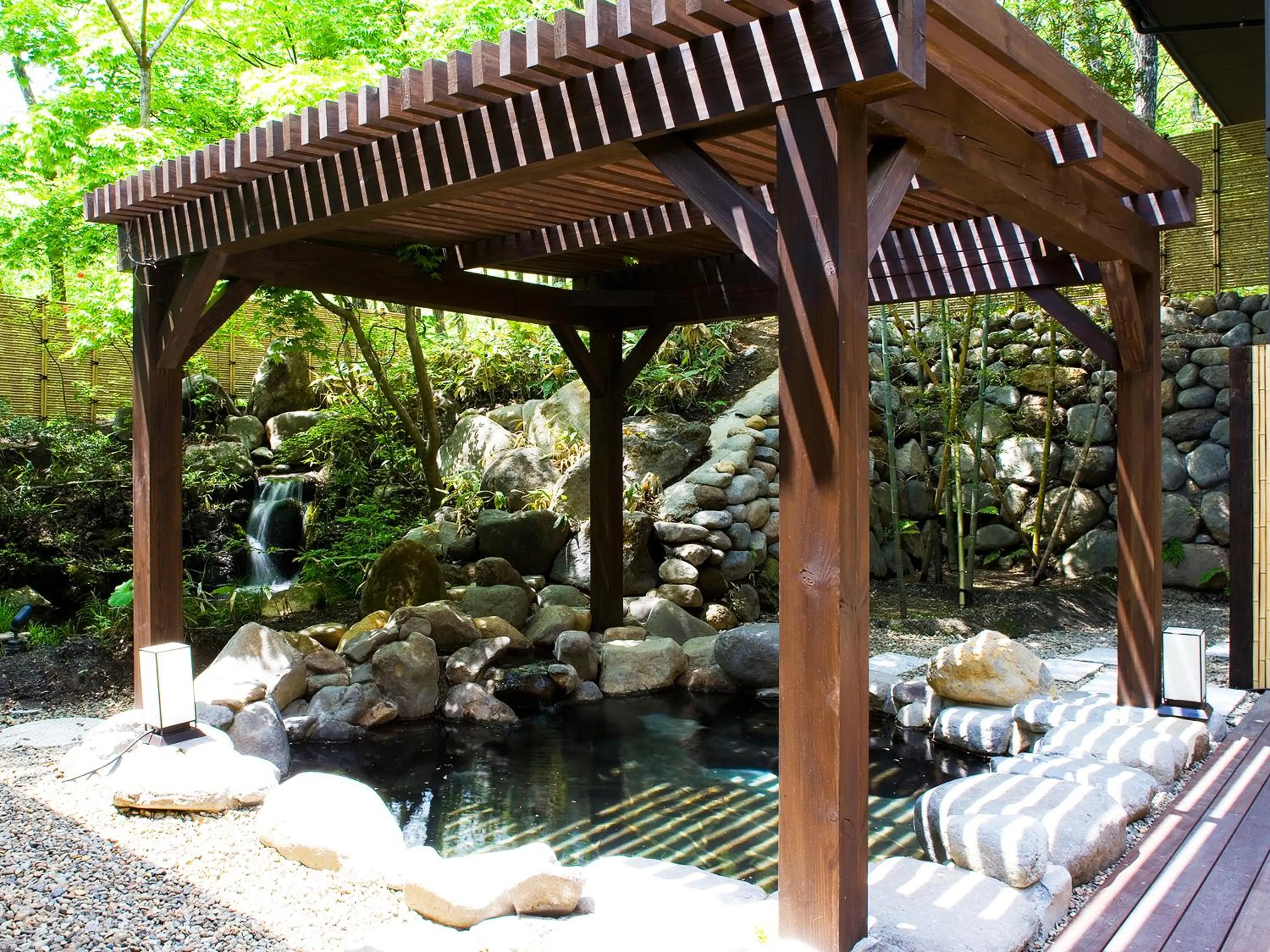 Spring in 竹泉荘 Chikusenso Onsen