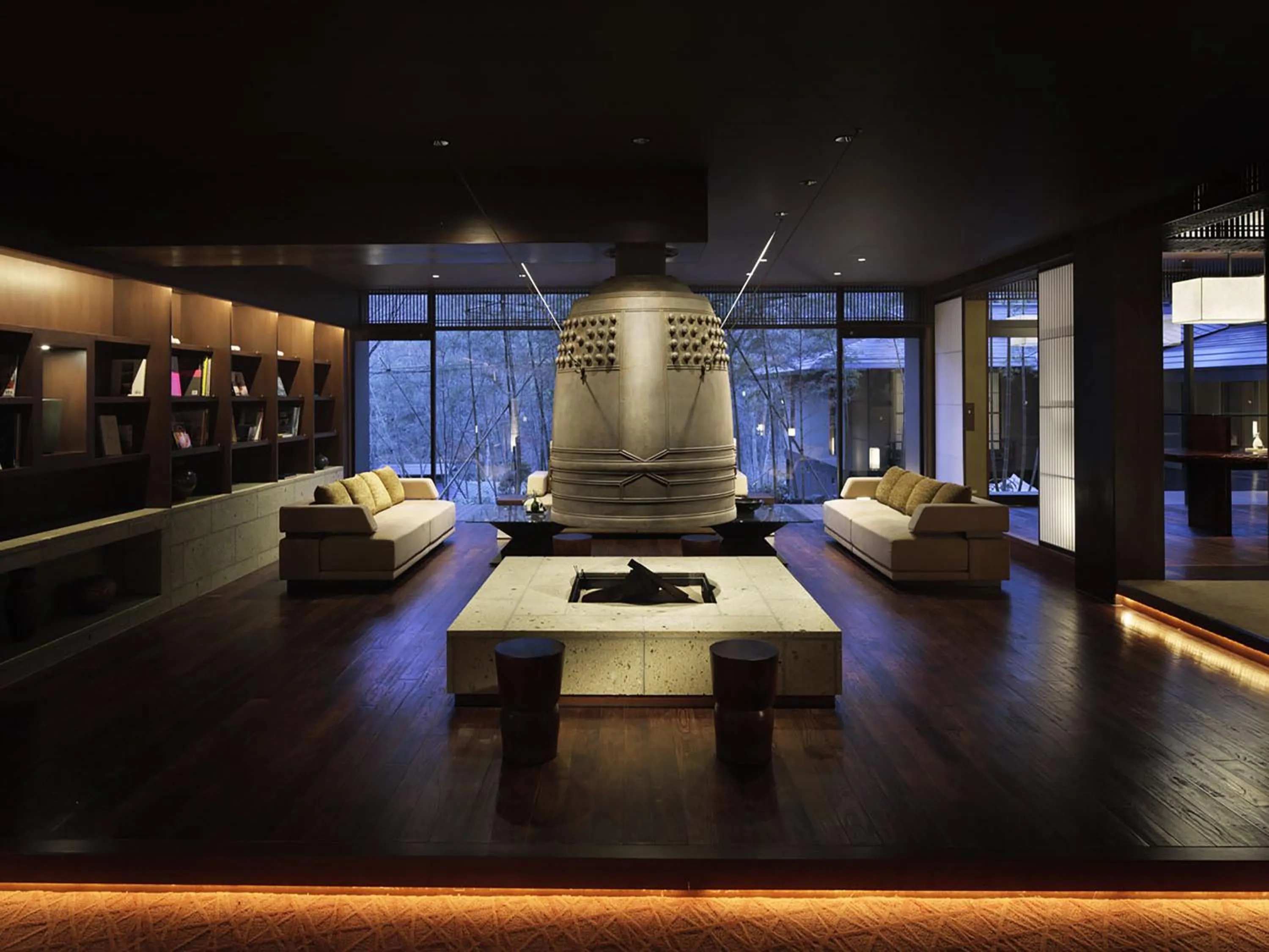 Lounge or bar in 竹泉荘 Chikusenso Onsen