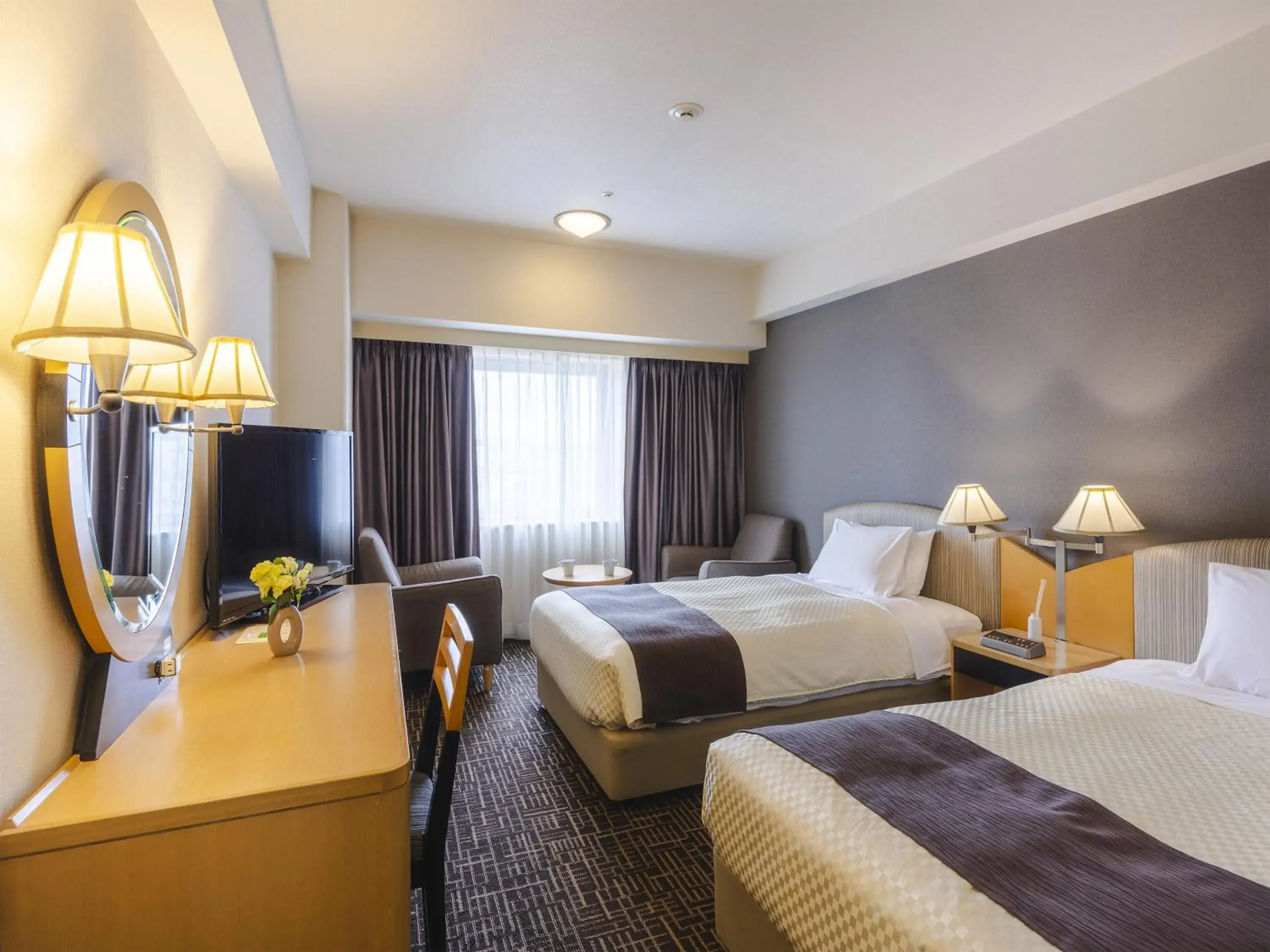 Photo of the whole room, Bed in Canal City Fukuoka Washington Hotel Photo of the whole room, Bed in Canal City Fukuoka Washington Hotel