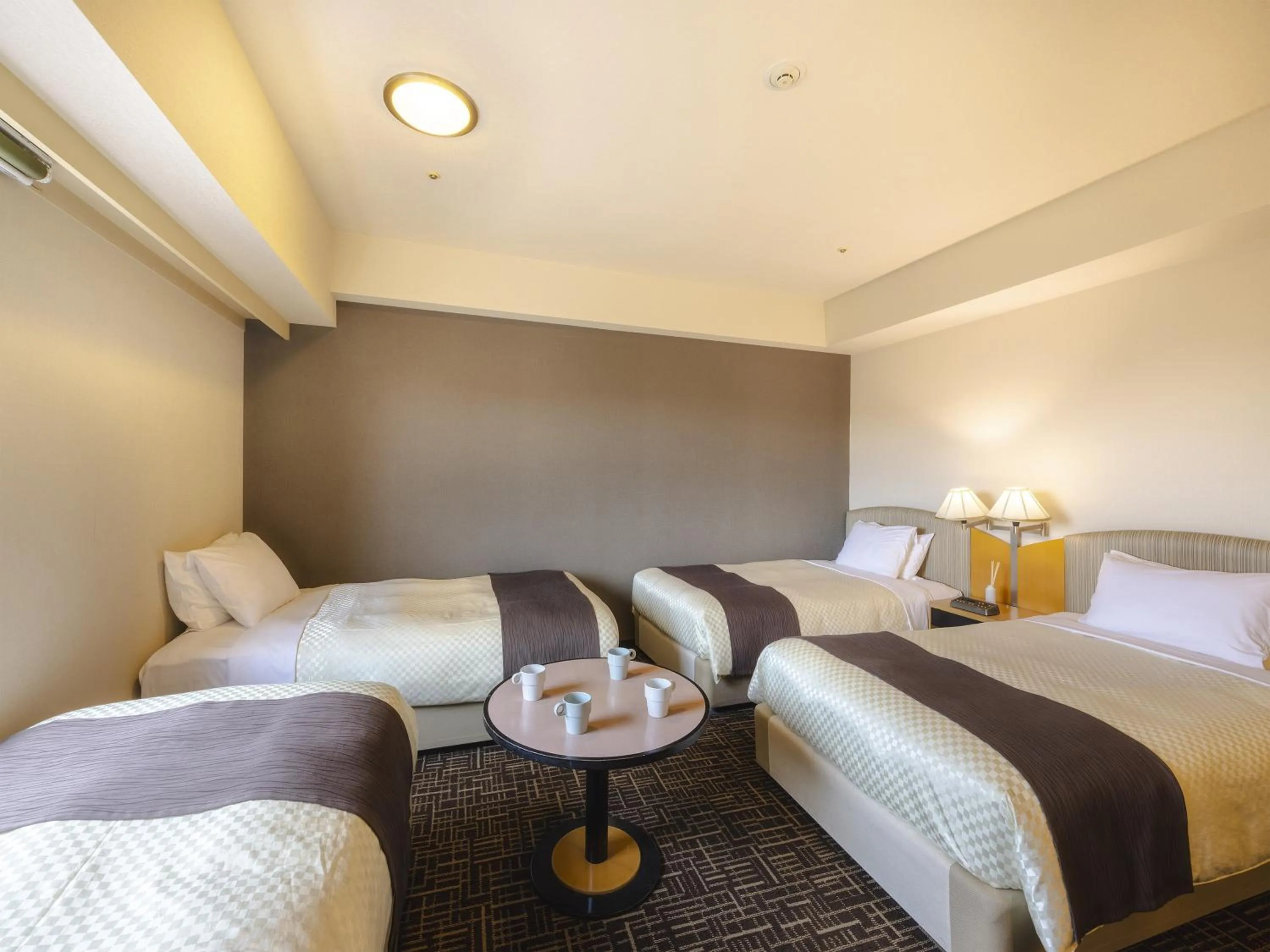 Photo of the whole room, Bed in Canal City Fukuoka Washington Hotel