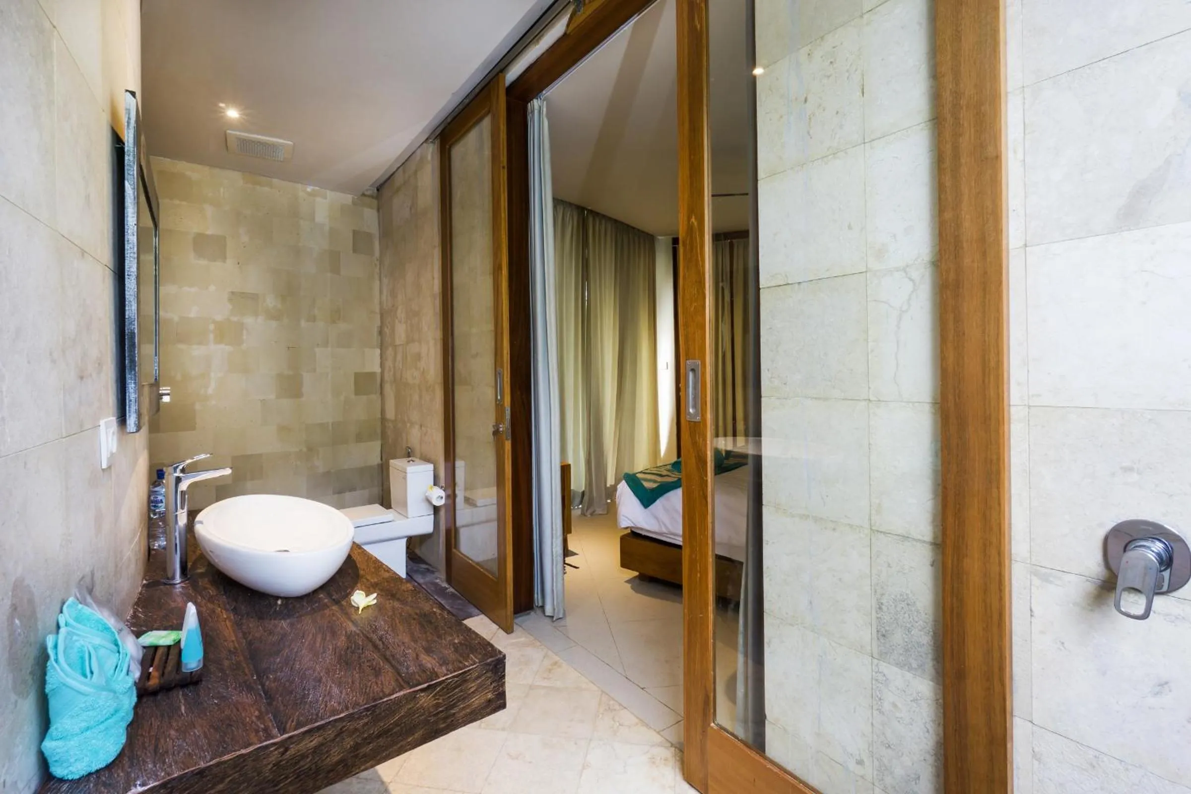 Toilet in C-View Villas