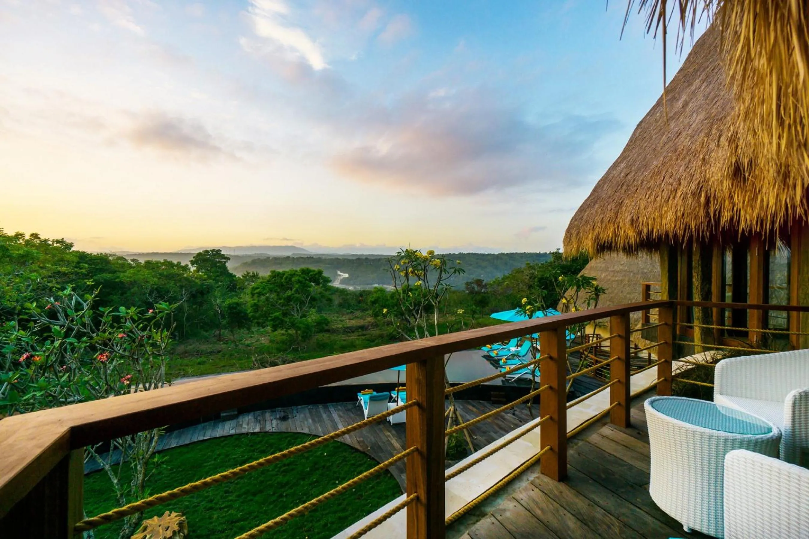 View (from property/room) in C-View Villas