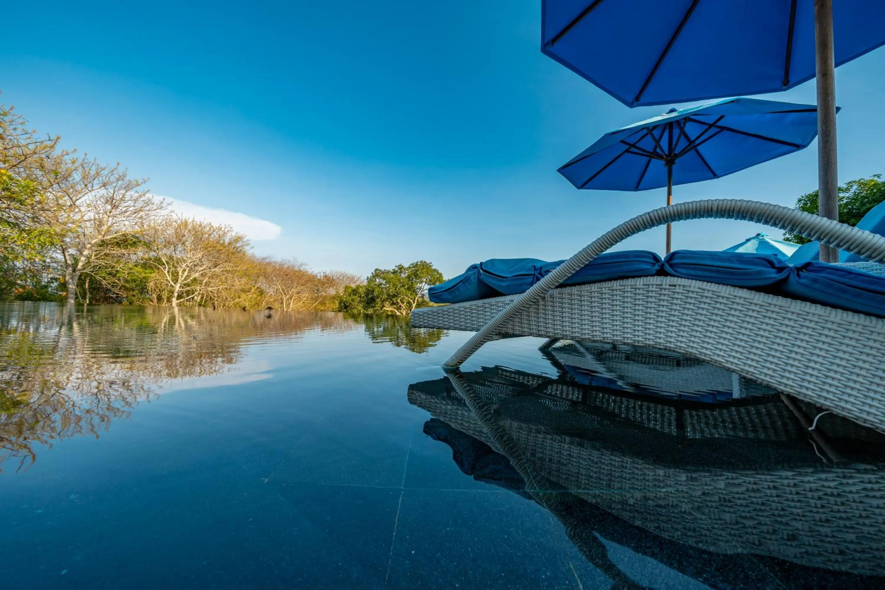 Swimming pool in C-View Villas