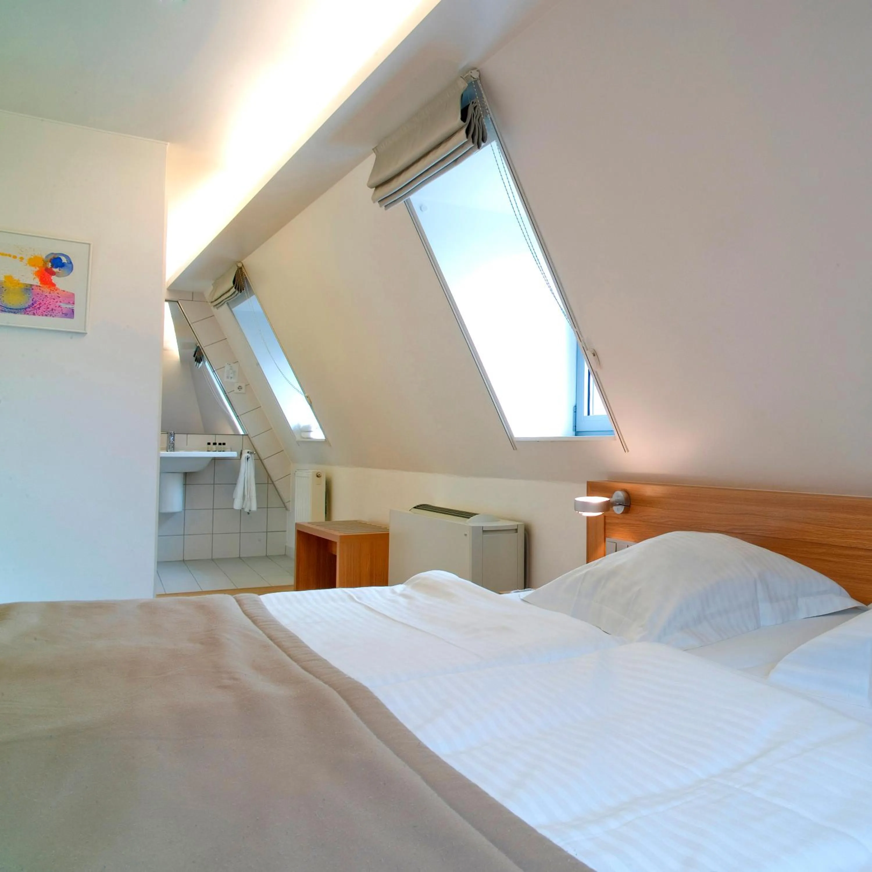 Bed in Hotel Simoncini