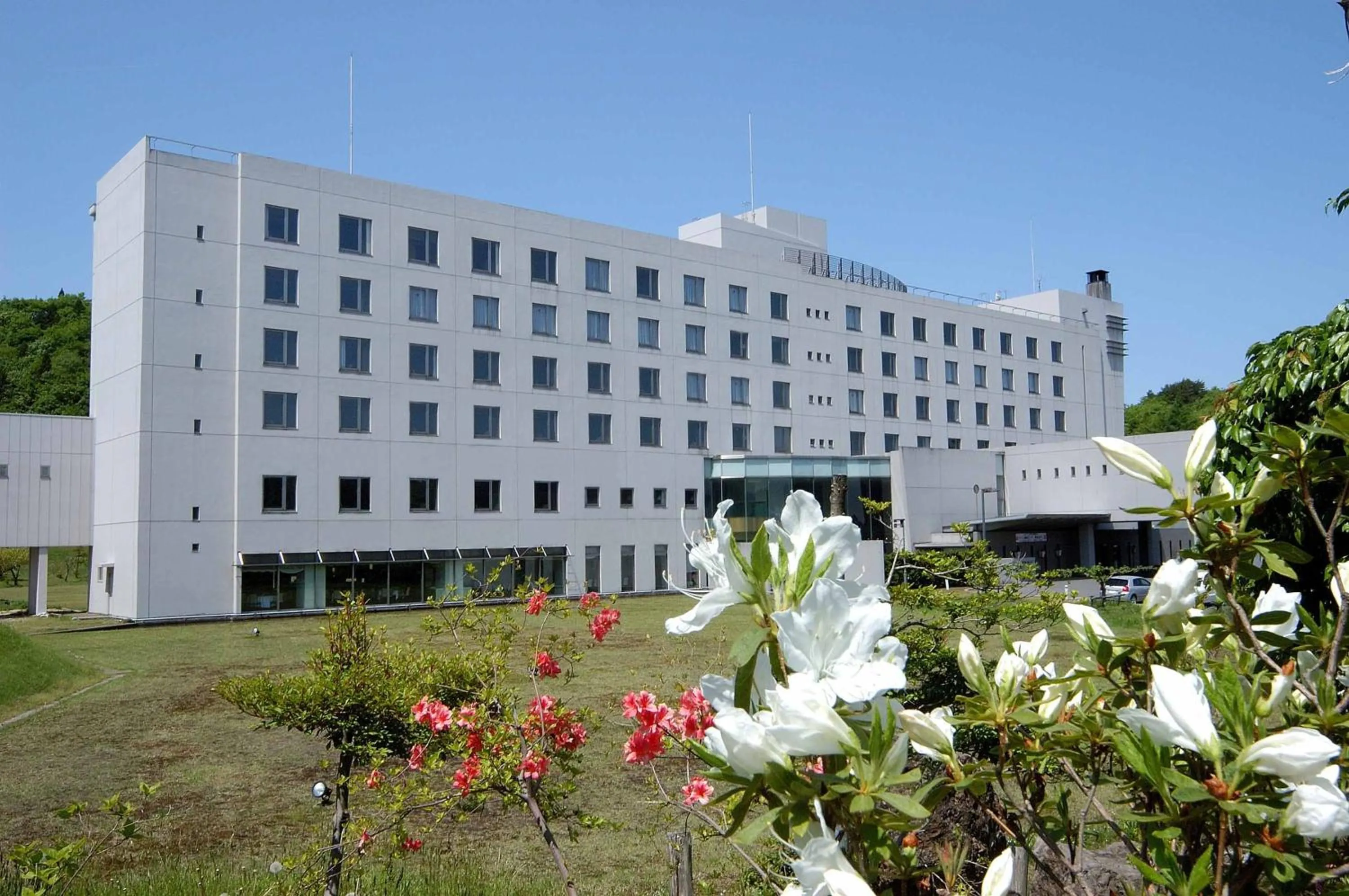 Property building in KAMENOI HOTEL Aomori Makado