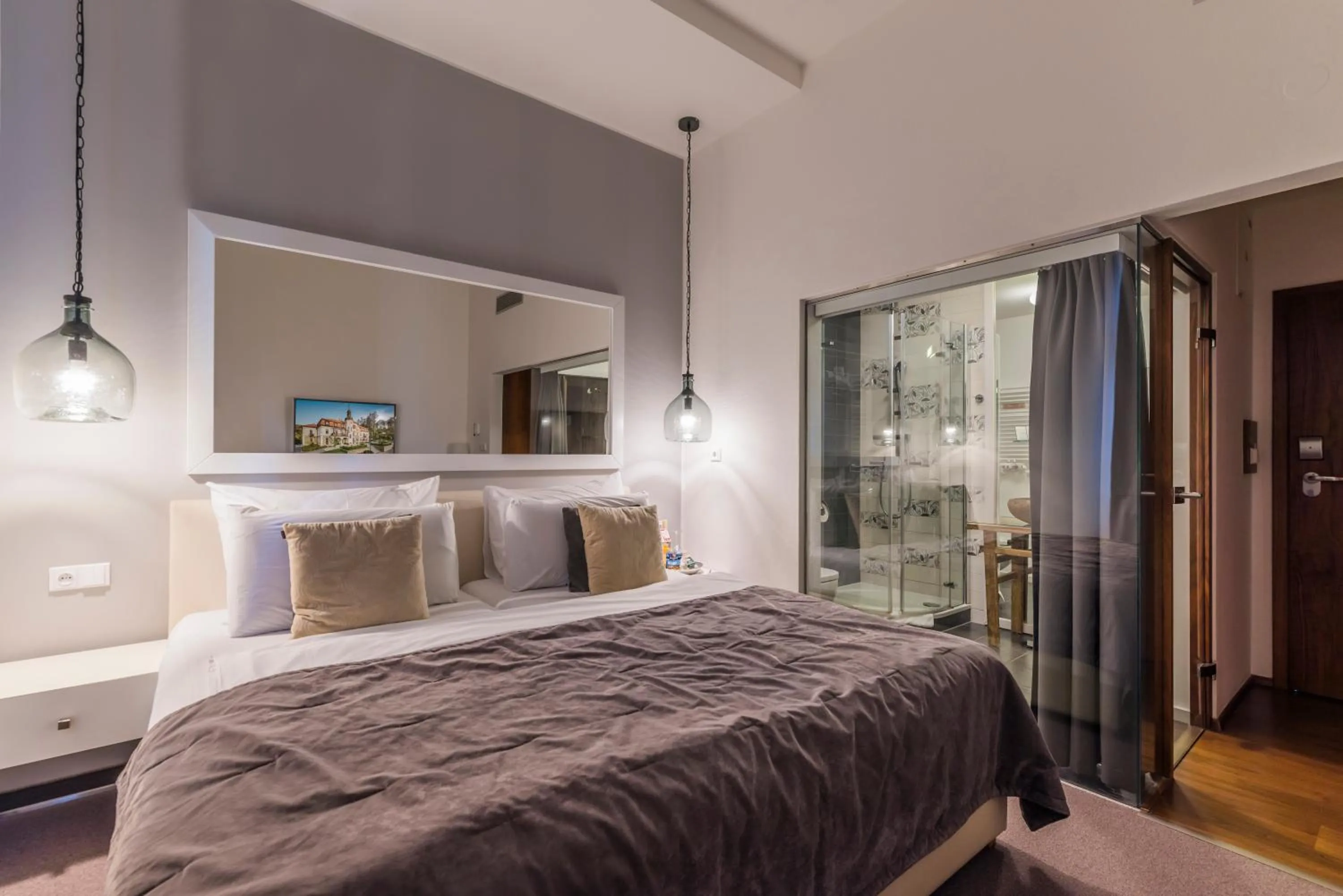 Bed in Wellness & spa hotel Augustiniánský dům