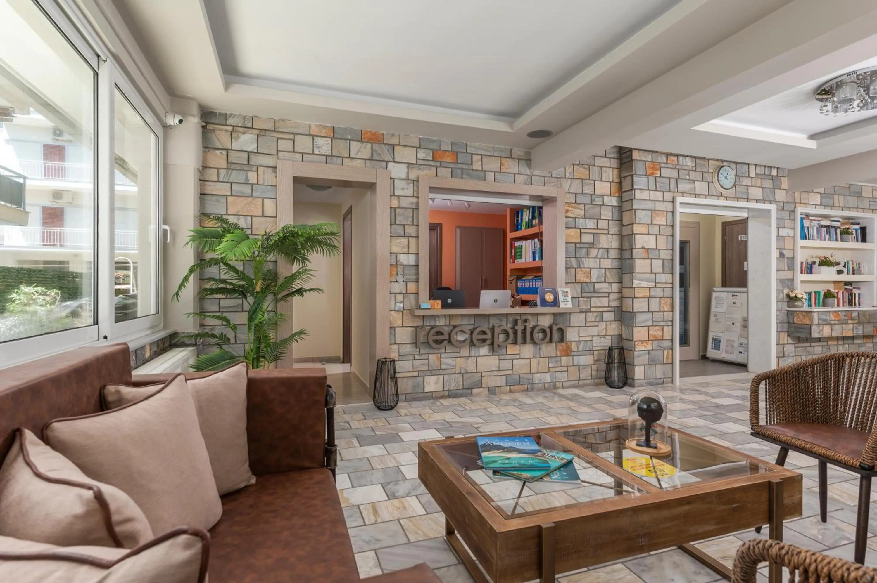 Lobby or reception in Ouzas luxury Hotel