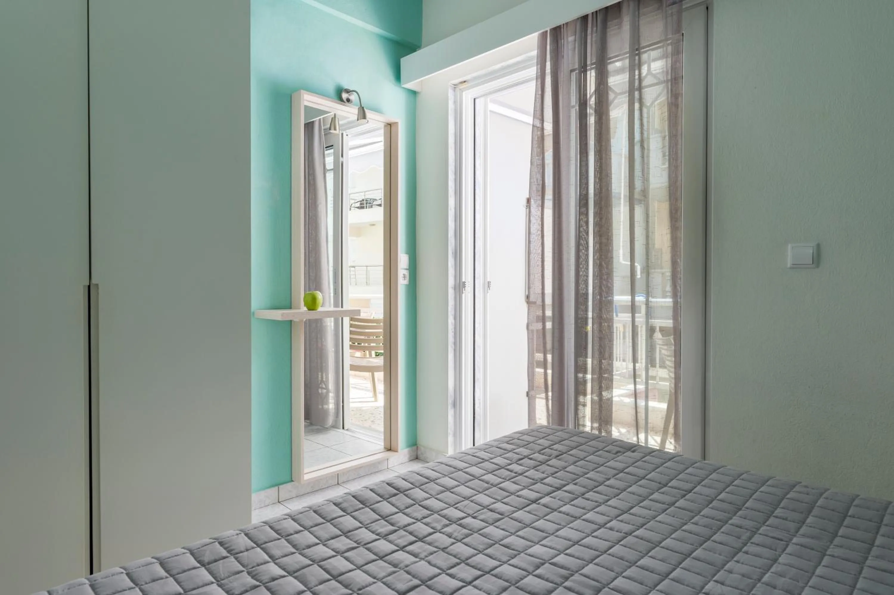 Bed in Ouzas luxury Hotel