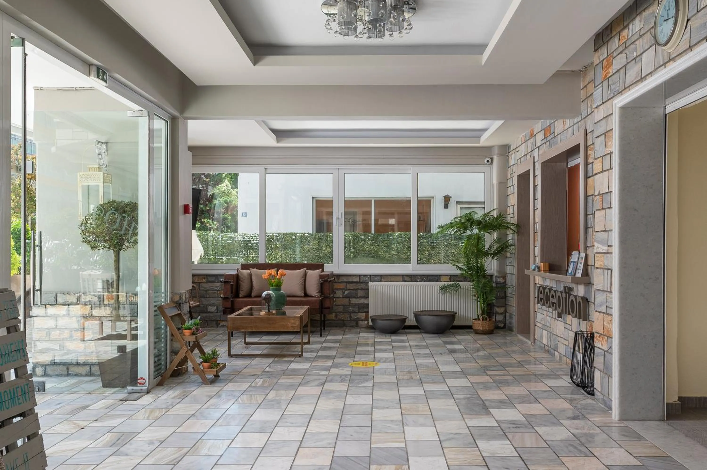 Property building in Ouzas luxury Hotel