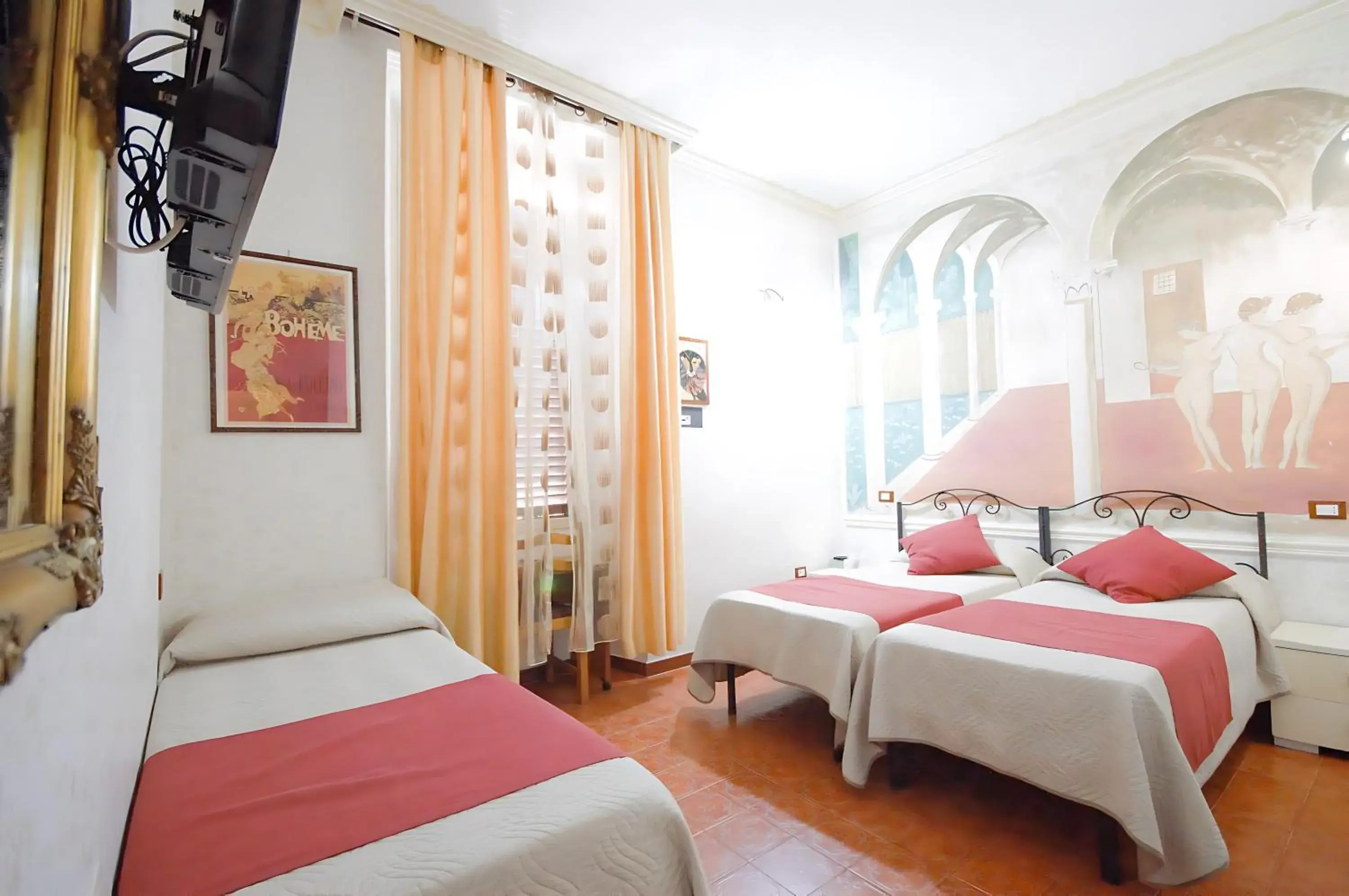 Bed in Hotel Alexis Bed in Hotel Alexis