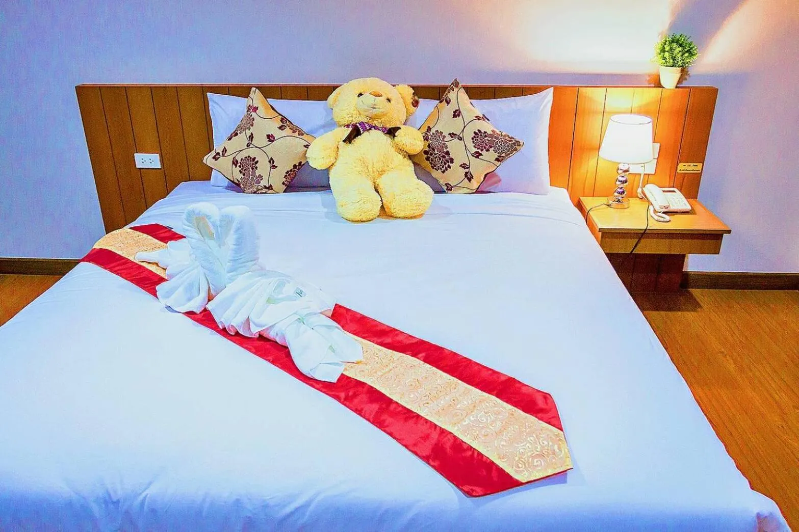 Bed in The Terrace Khlongtoei