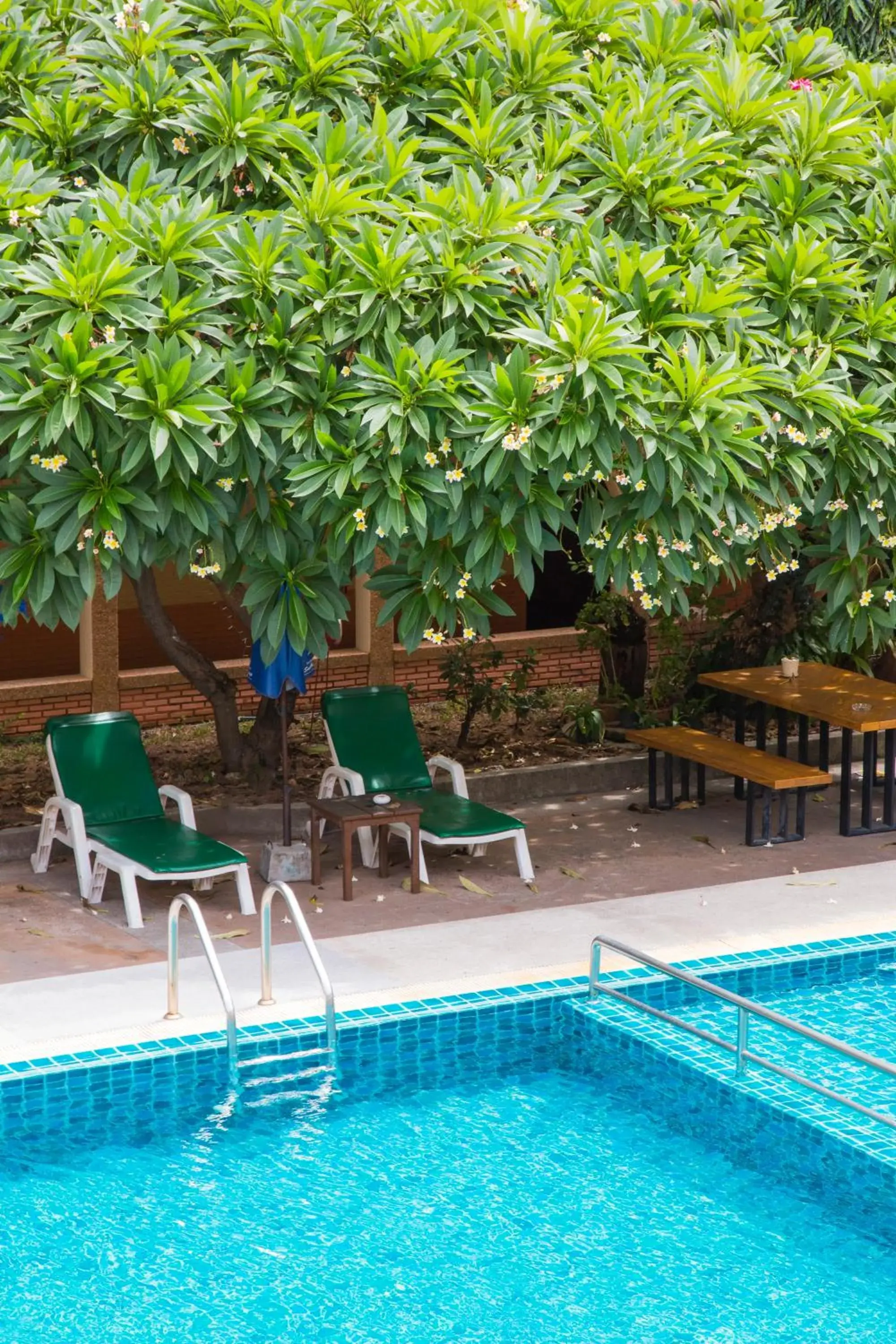 Pool view, Swimming Pool in Capital O 75395 Sabai Lodge - SHA Extra Plus