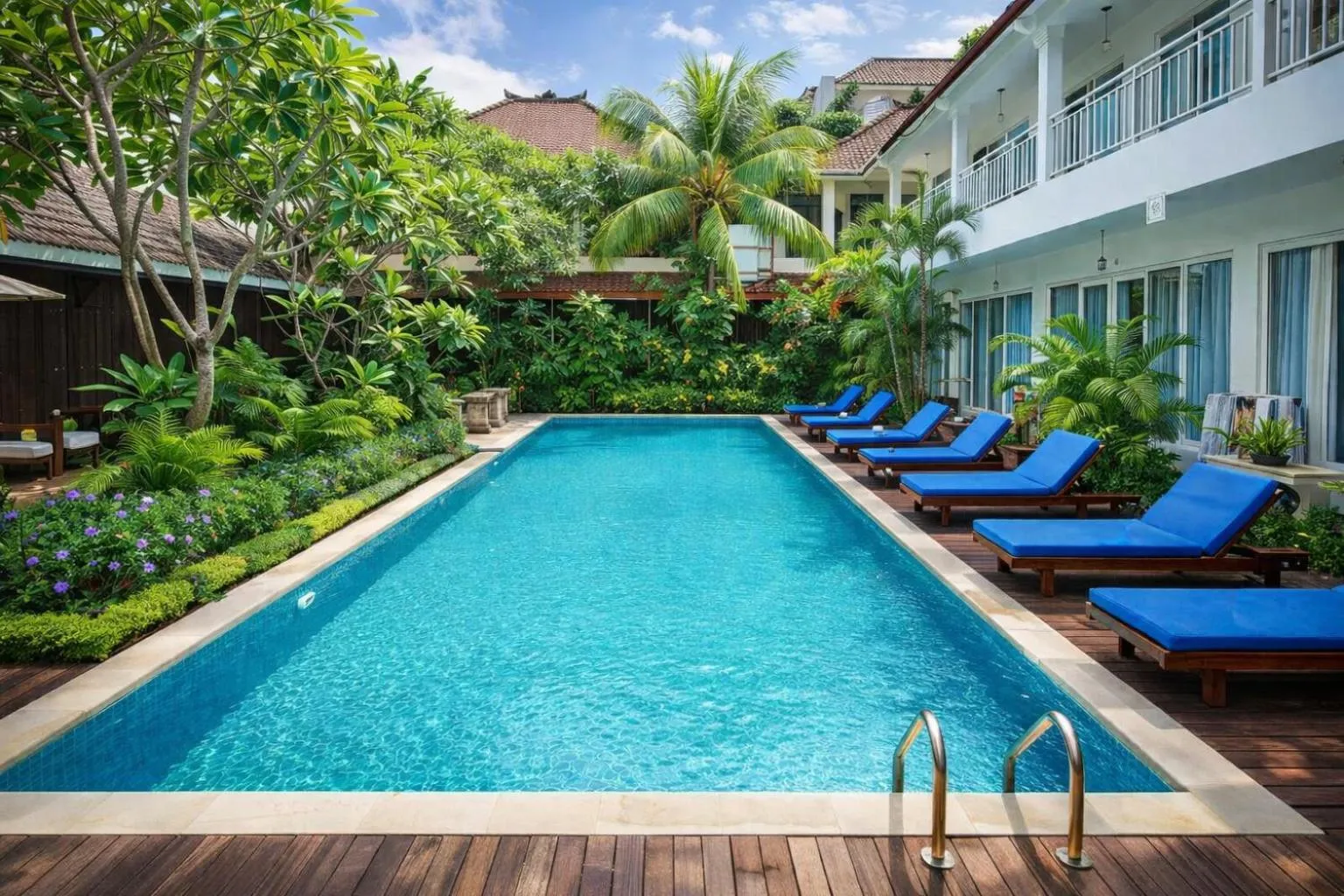 Swimming pool in Easy Surf Camp