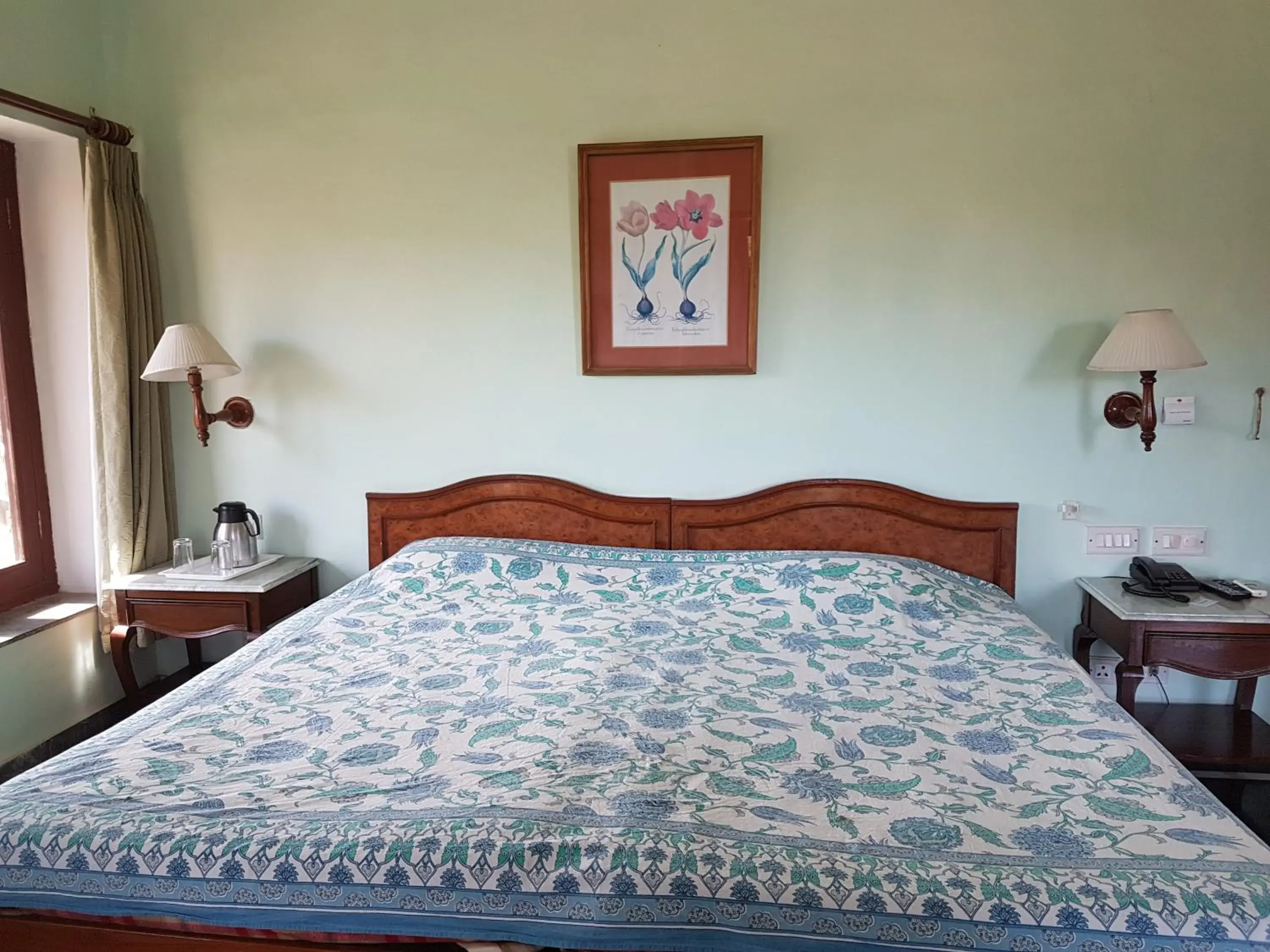 Bedroom, Bed in Kesar Bhawan Palace Bedroom, Bed in Kesar Bhawan Palace